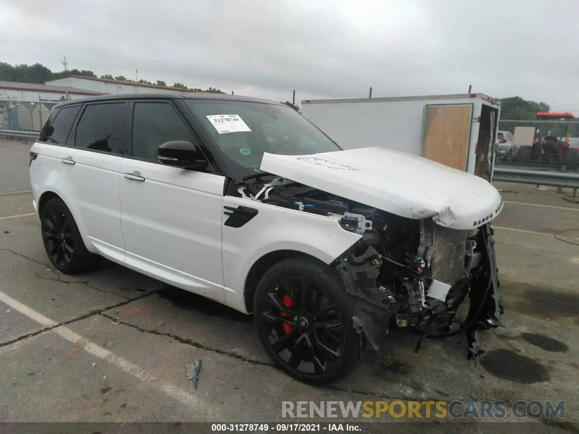 1 Photograph of a damaged car SALWS2RUXLA888592 LAND ROVER RANGE ROVER SPORT 2020