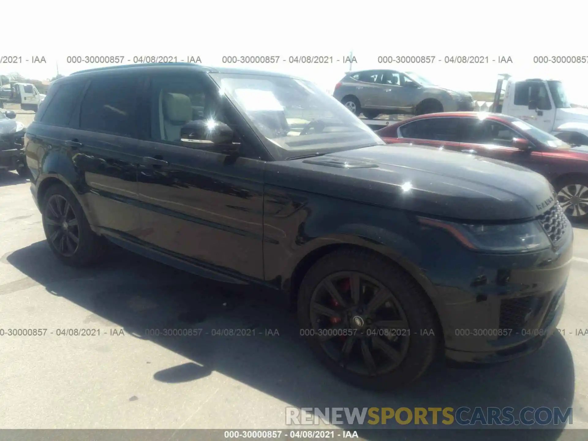 1 Photograph of a damaged car SALWS2RUXLA898524 LAND ROVER RANGE ROVER SPORT 2020