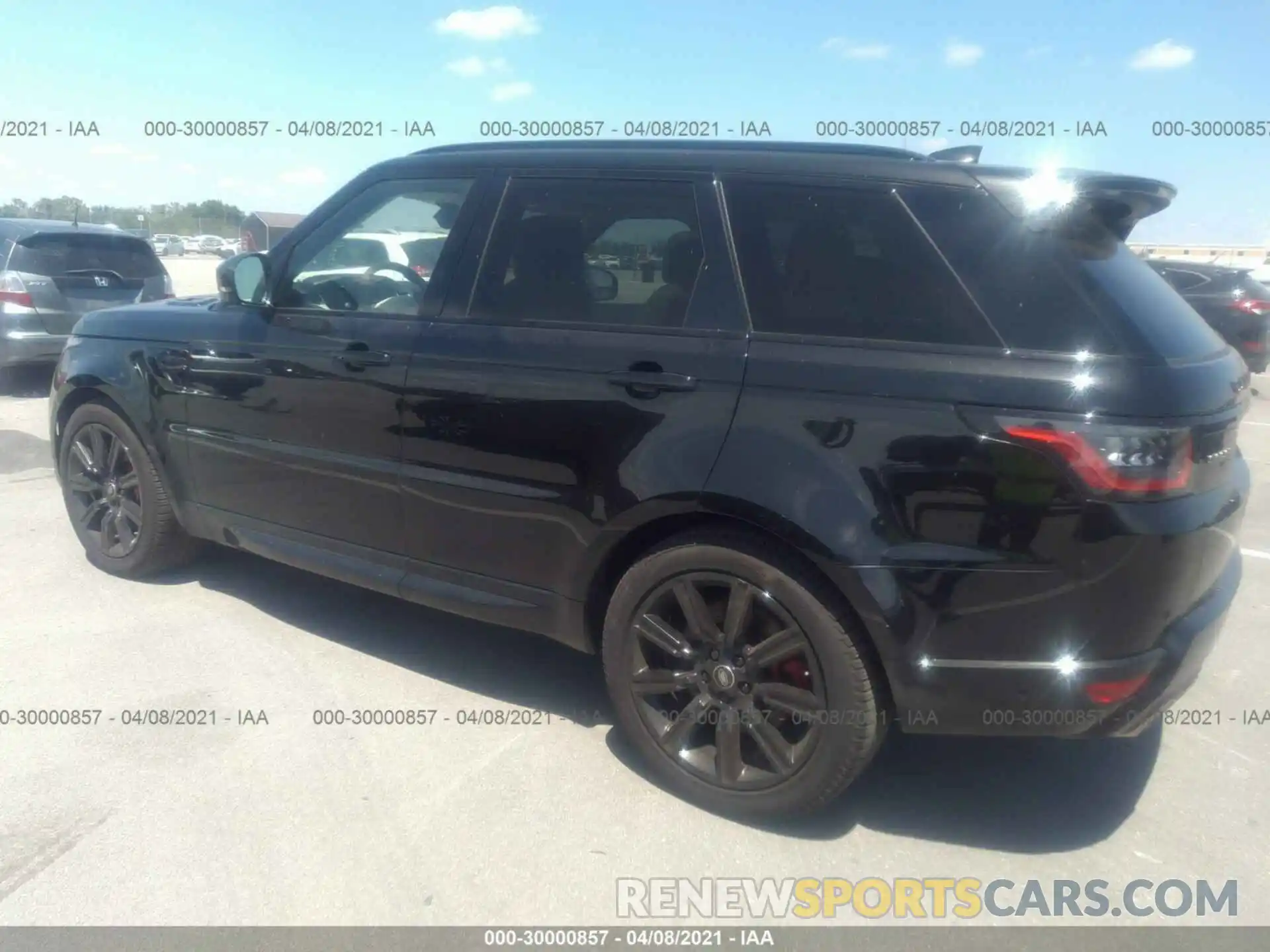 3 Photograph of a damaged car SALWS2RUXLA898524 LAND ROVER RANGE ROVER SPORT 2020