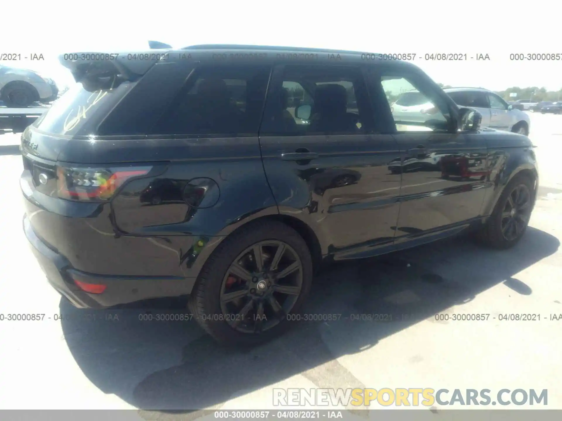 4 Photograph of a damaged car SALWS2RUXLA898524 LAND ROVER RANGE ROVER SPORT 2020