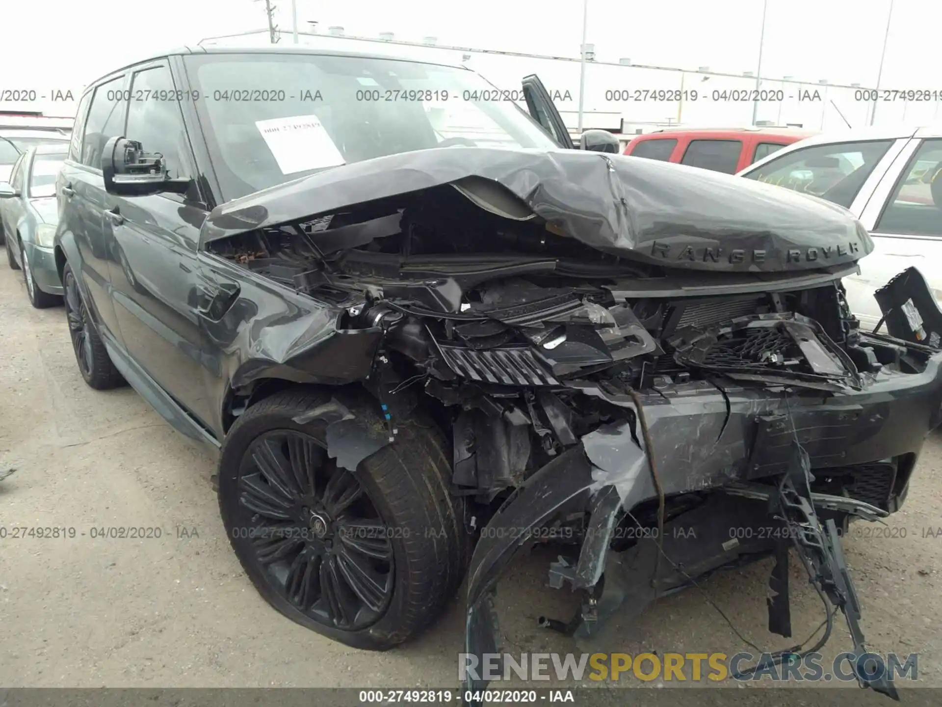 1 Photograph of a damaged car SALWV2SE7LA878709 LAND ROVER RANGE ROVER SPORT 2020