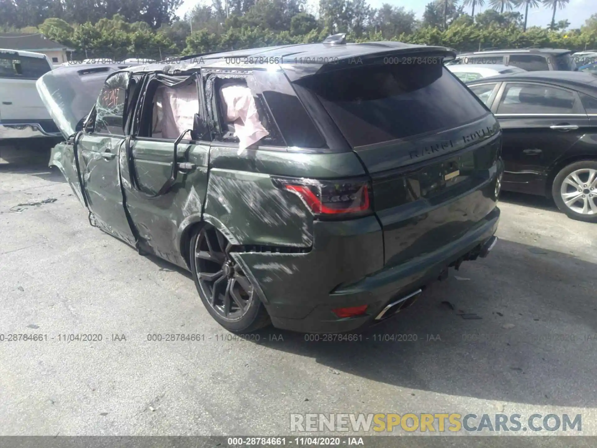 3 Photograph of a damaged car SALWZ2RE1LA742117 LAND ROVER RANGE ROVER SPORT 2020