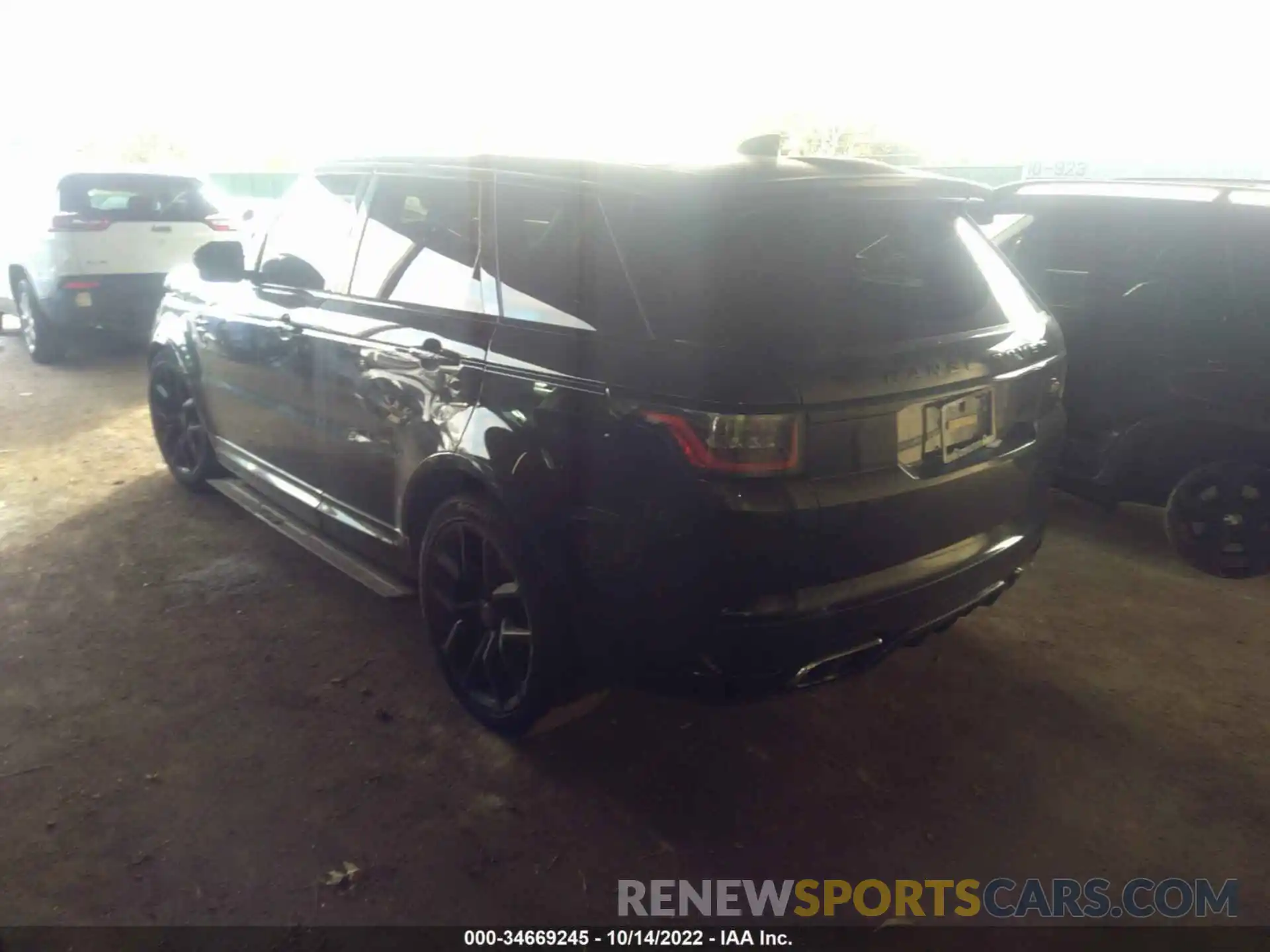 3 Фотография поврежденного автомобиля SALWZ2RE3LA710253 LAND ROVER RANGE ROVER SPORT 2020