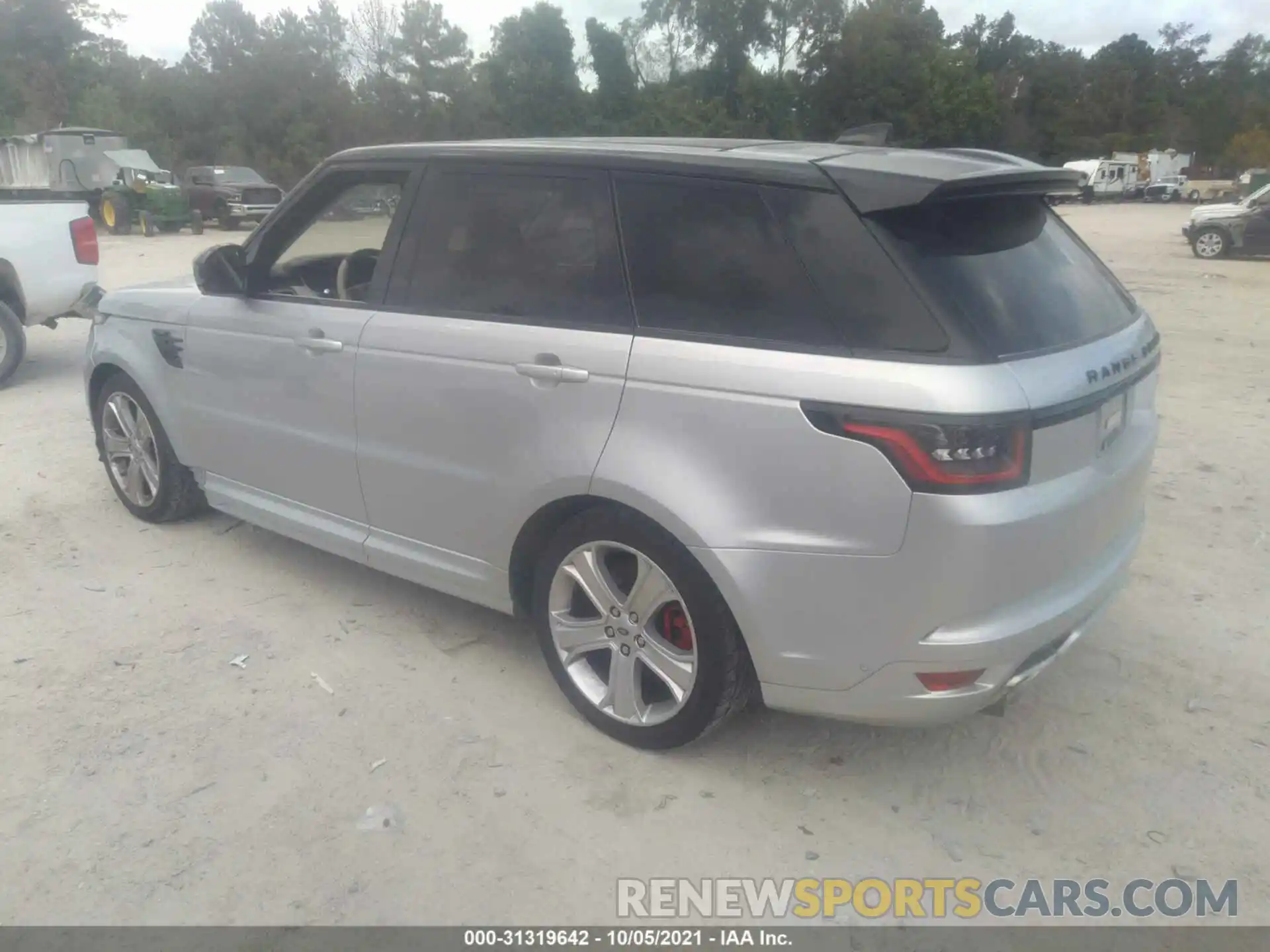 3 Фотография поврежденного автомобиля SALWZ2RE5LA716460 LAND ROVER RANGE ROVER SPORT 2020