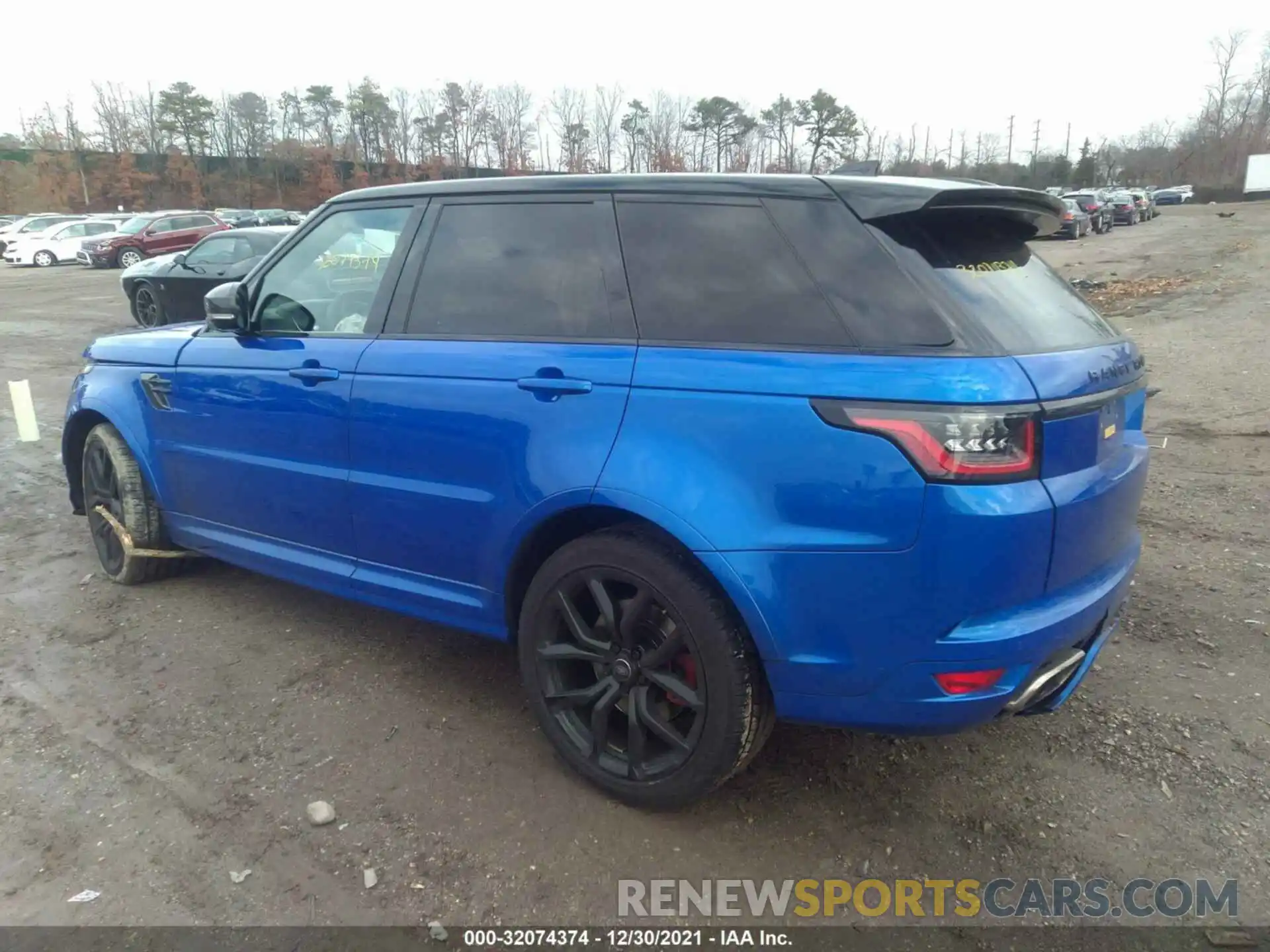 3 Фотография поврежденного автомобиля SALWZ2RE6LA701997 LAND ROVER RANGE ROVER SPORT 2020