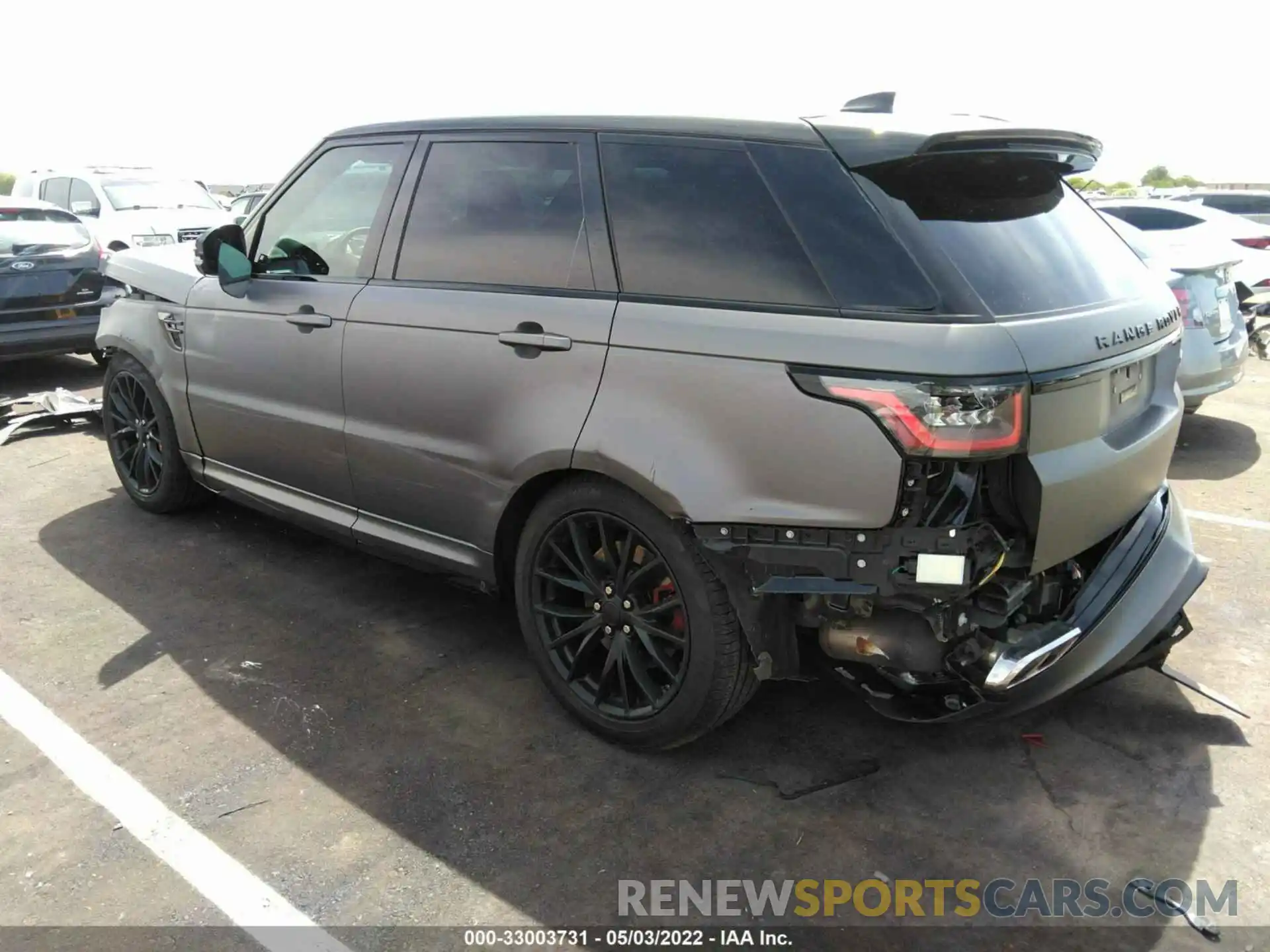 3 Фотография поврежденного автомобиля SALWZ2RE7LA886478 LAND ROVER RANGE ROVER SPORT 2020