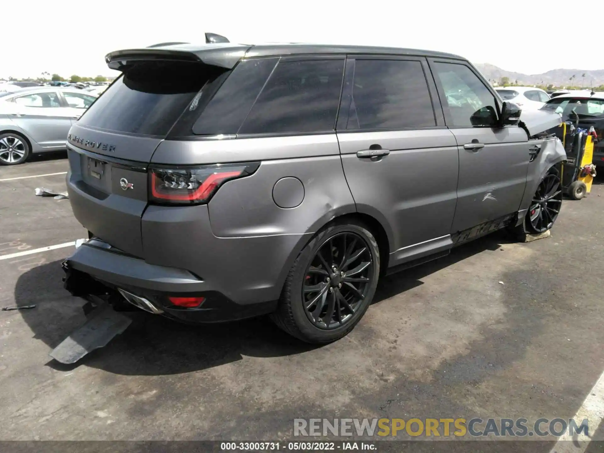 4 Фотография поврежденного автомобиля SALWZ2RE7LA886478 LAND ROVER RANGE ROVER SPORT 2020