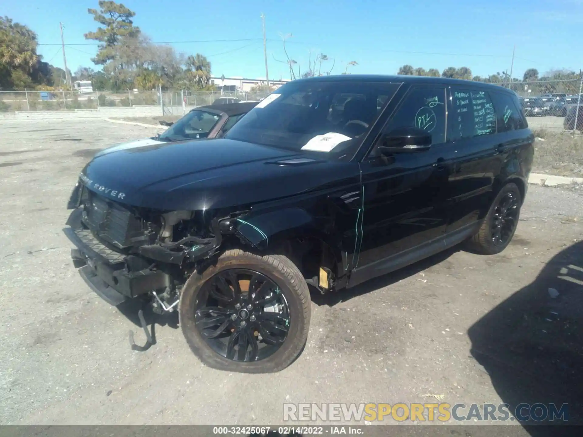 2 Фотография поврежденного автомобиля SALWG2SU6MA763330 LAND ROVER RANGE ROVER SPORT 2021