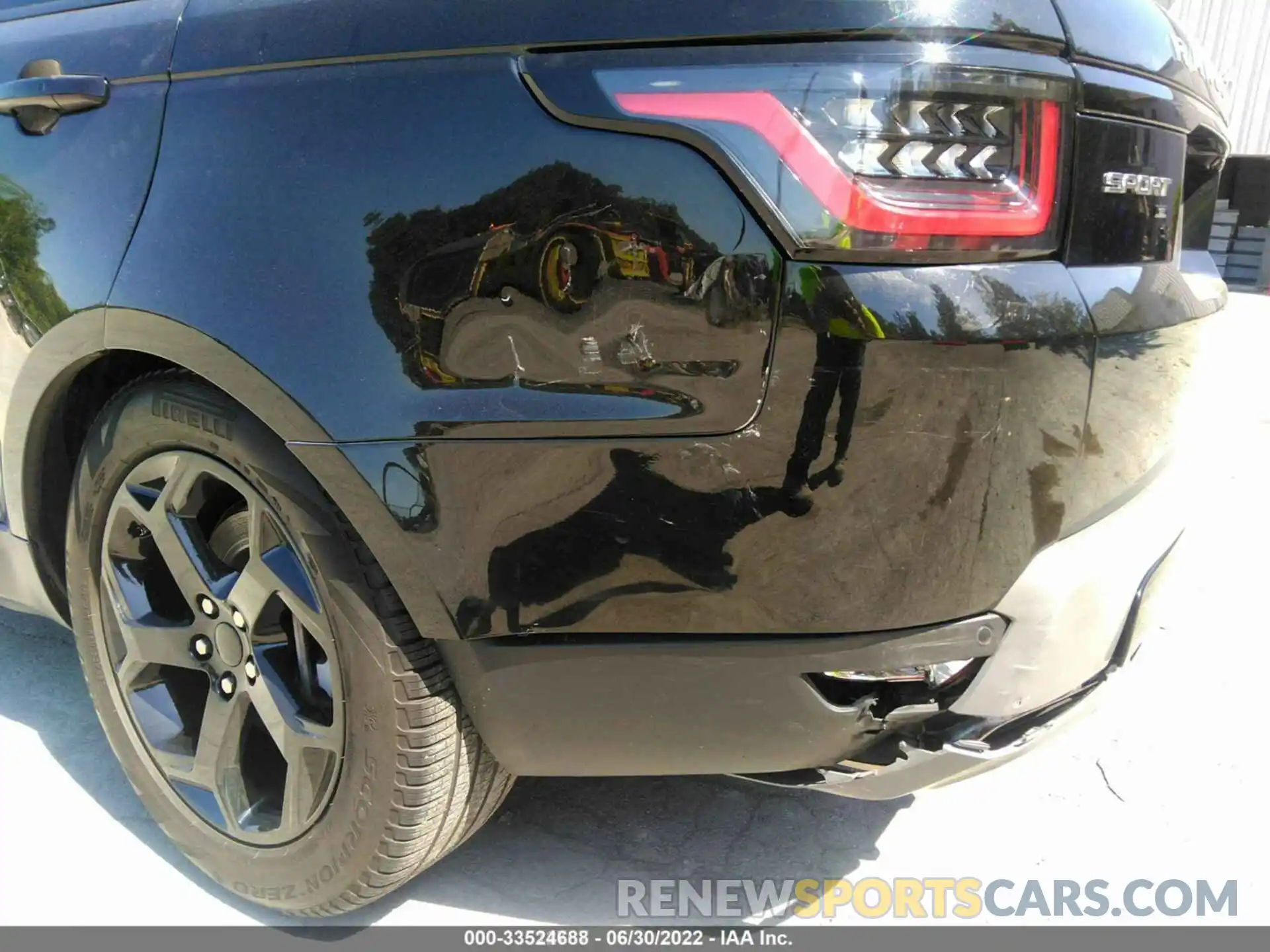 6 Photograph of a damaged car SALWG2SU6MA775624 LAND ROVER RANGE ROVER SPORT 2021