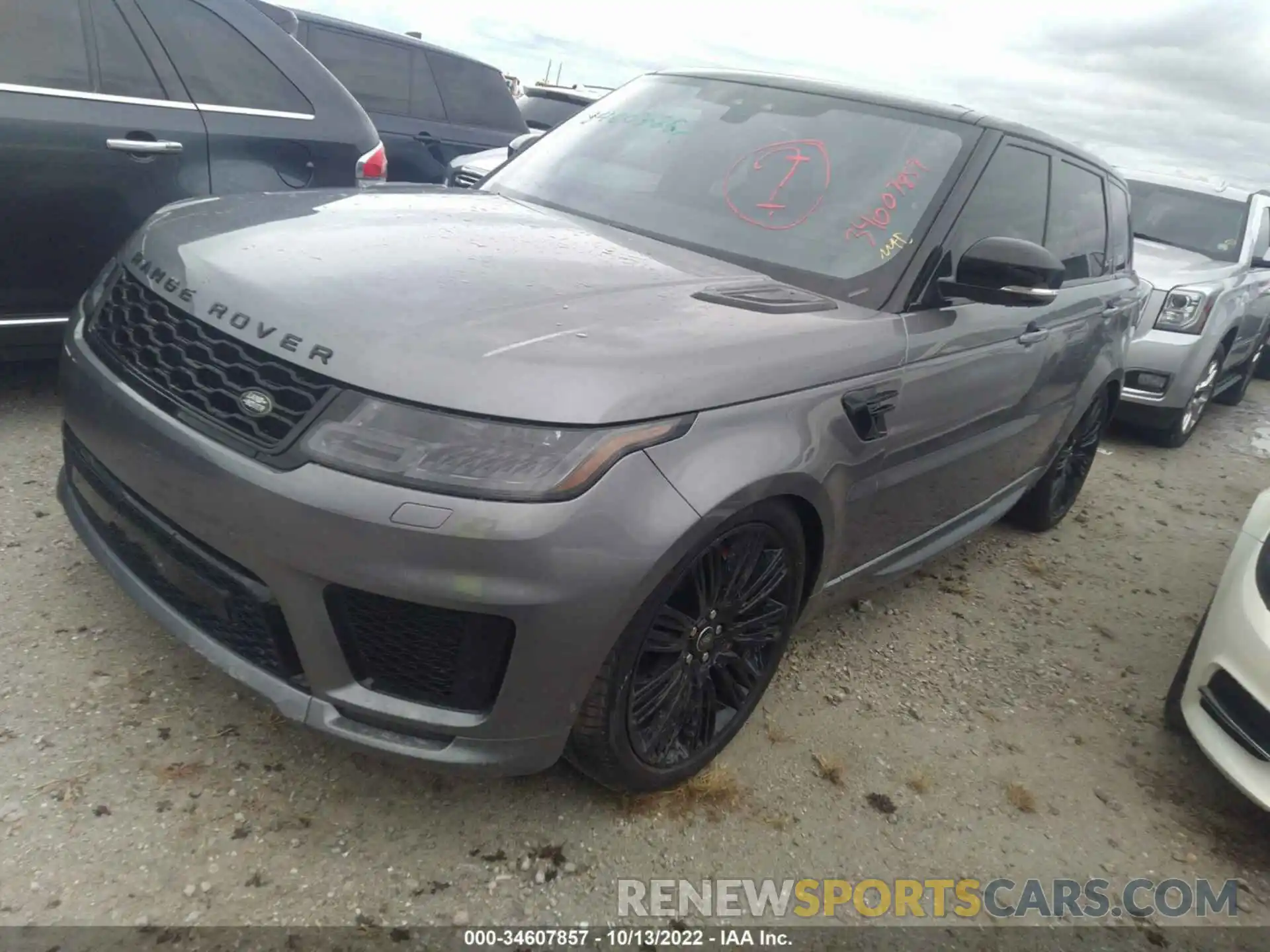 2 Фотография поврежденного автомобиля SALWR2SE0MA777453 LAND ROVER RANGE ROVER SPORT 2021