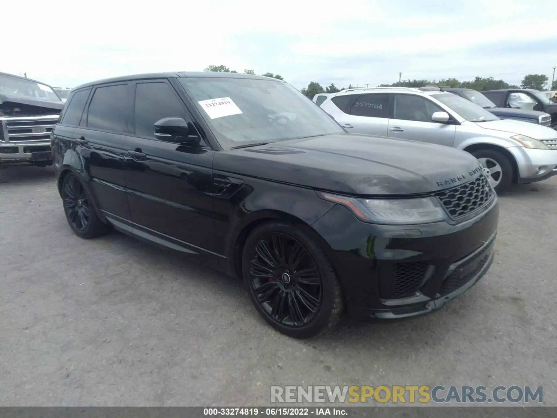 1 Photograph of a damaged car SALWR2SE1MA755929 LAND ROVER RANGE ROVER SPORT 2021