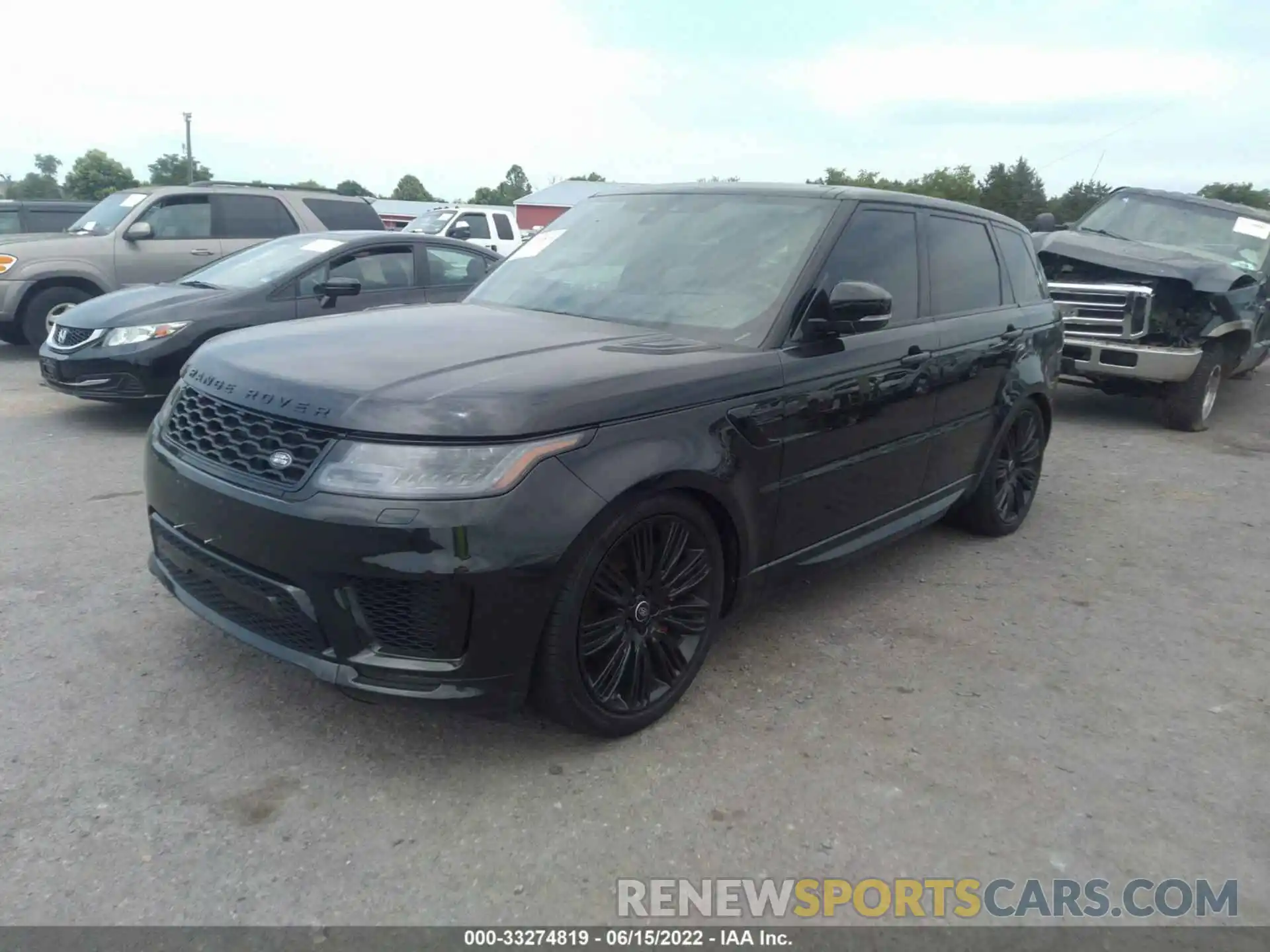 2 Photograph of a damaged car SALWR2SE1MA755929 LAND ROVER RANGE ROVER SPORT 2021