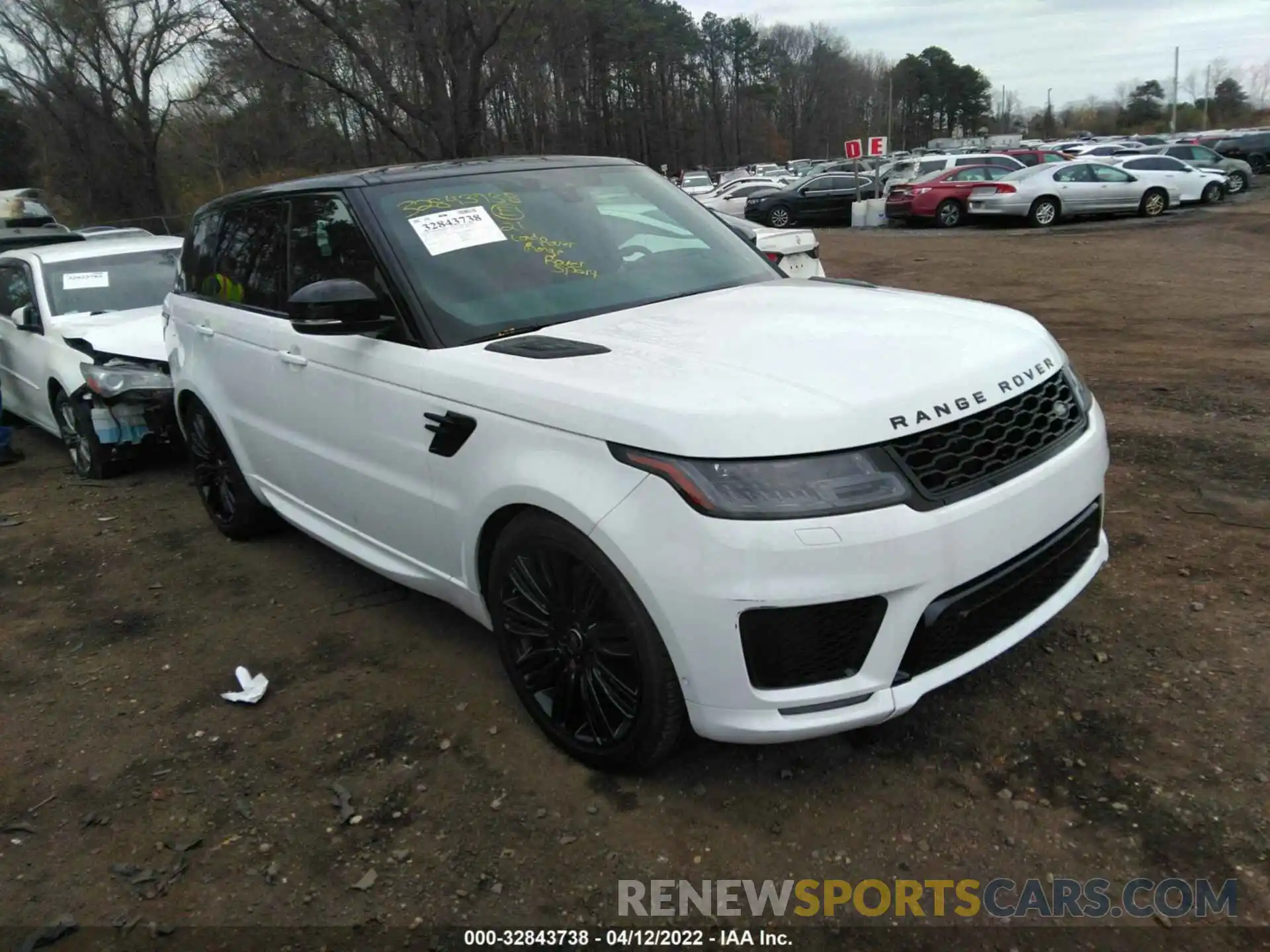 1 Photograph of a damaged car SALWR2SE9MA769254 LAND ROVER RANGE ROVER SPORT 2021