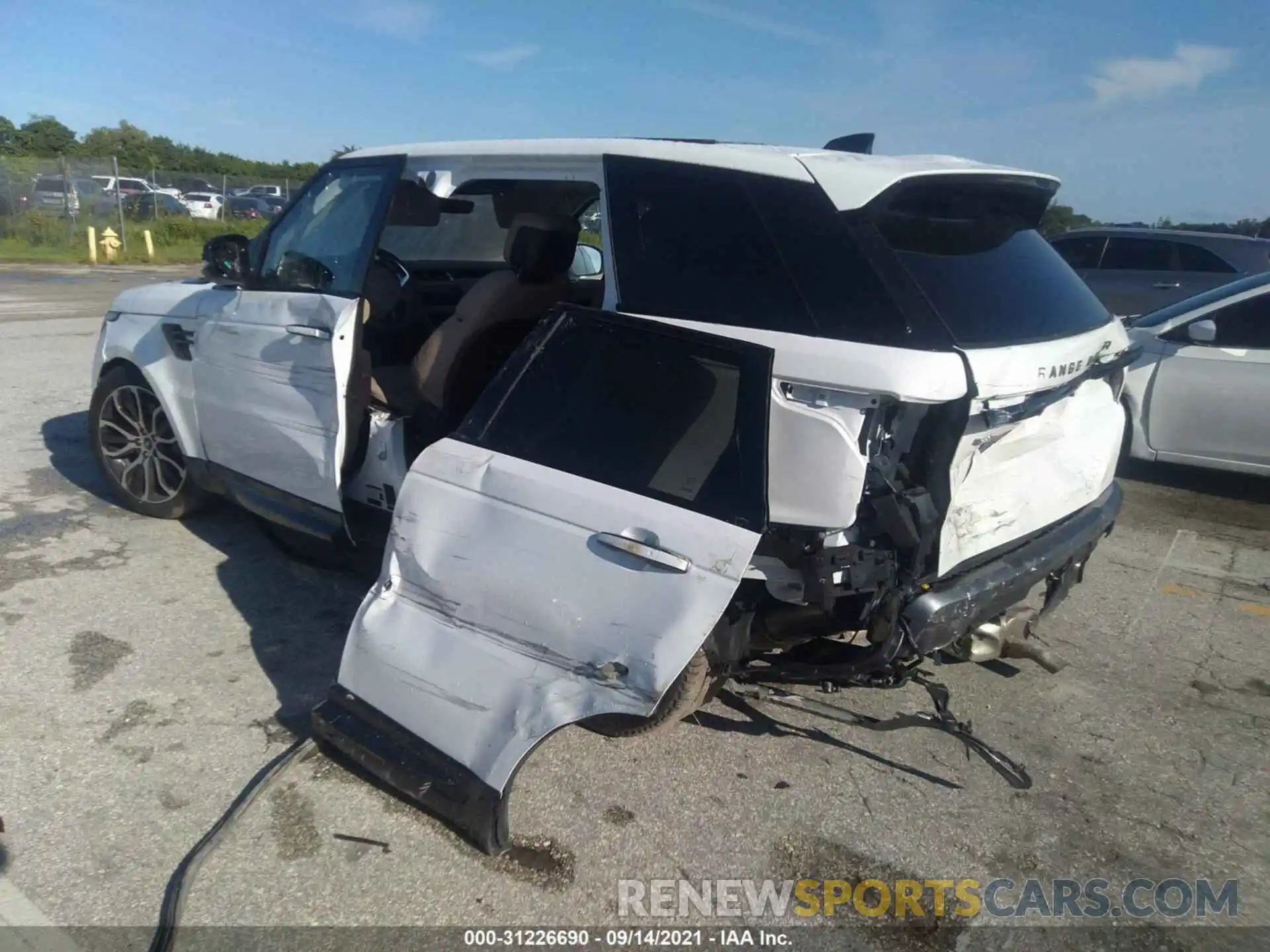 3 Photograph of a damaged car SALWR2SU0MA755220 LAND ROVER RANGE ROVER SPORT 2021