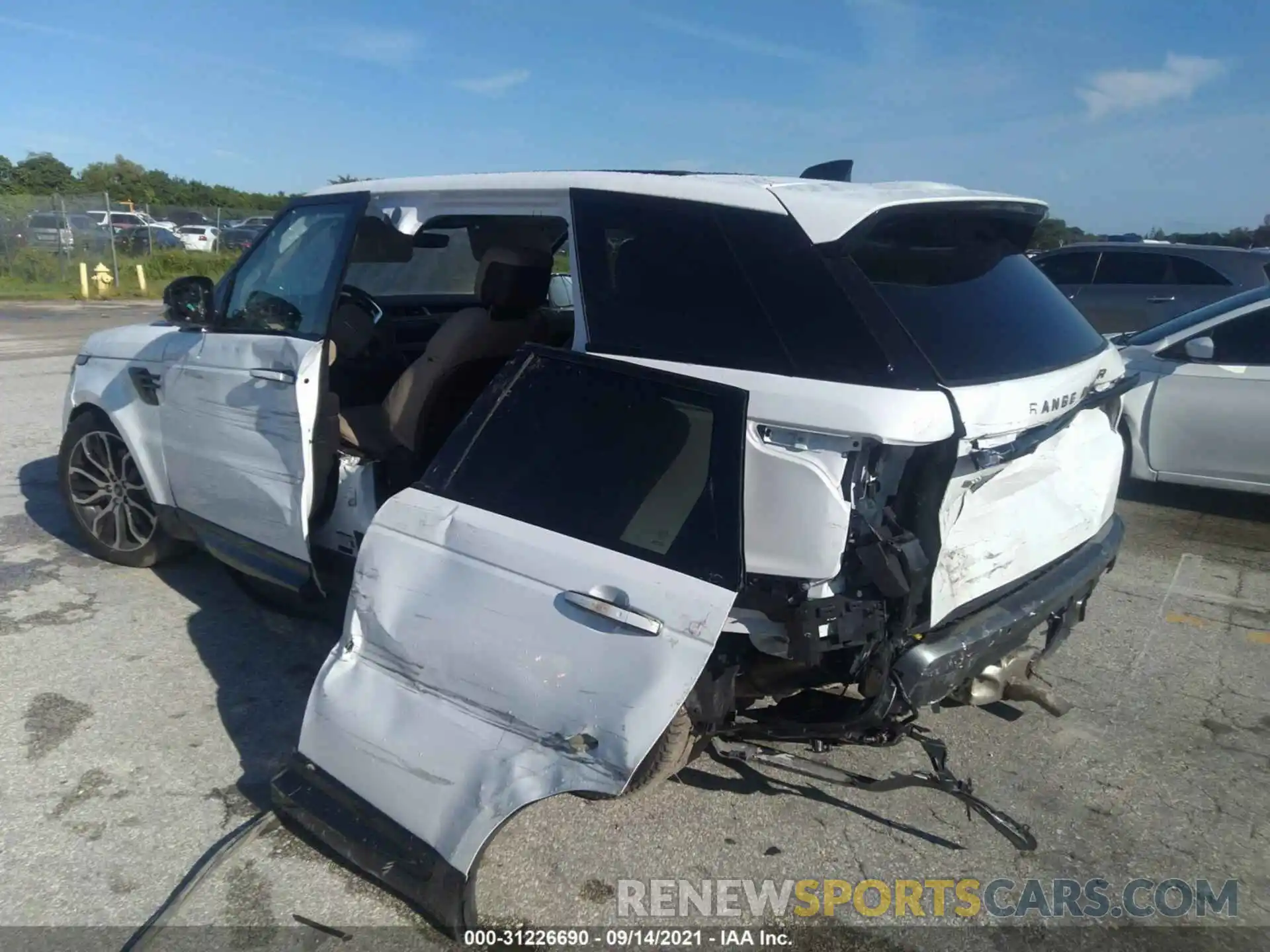 6 Photograph of a damaged car SALWR2SU0MA755220 LAND ROVER RANGE ROVER SPORT 2021