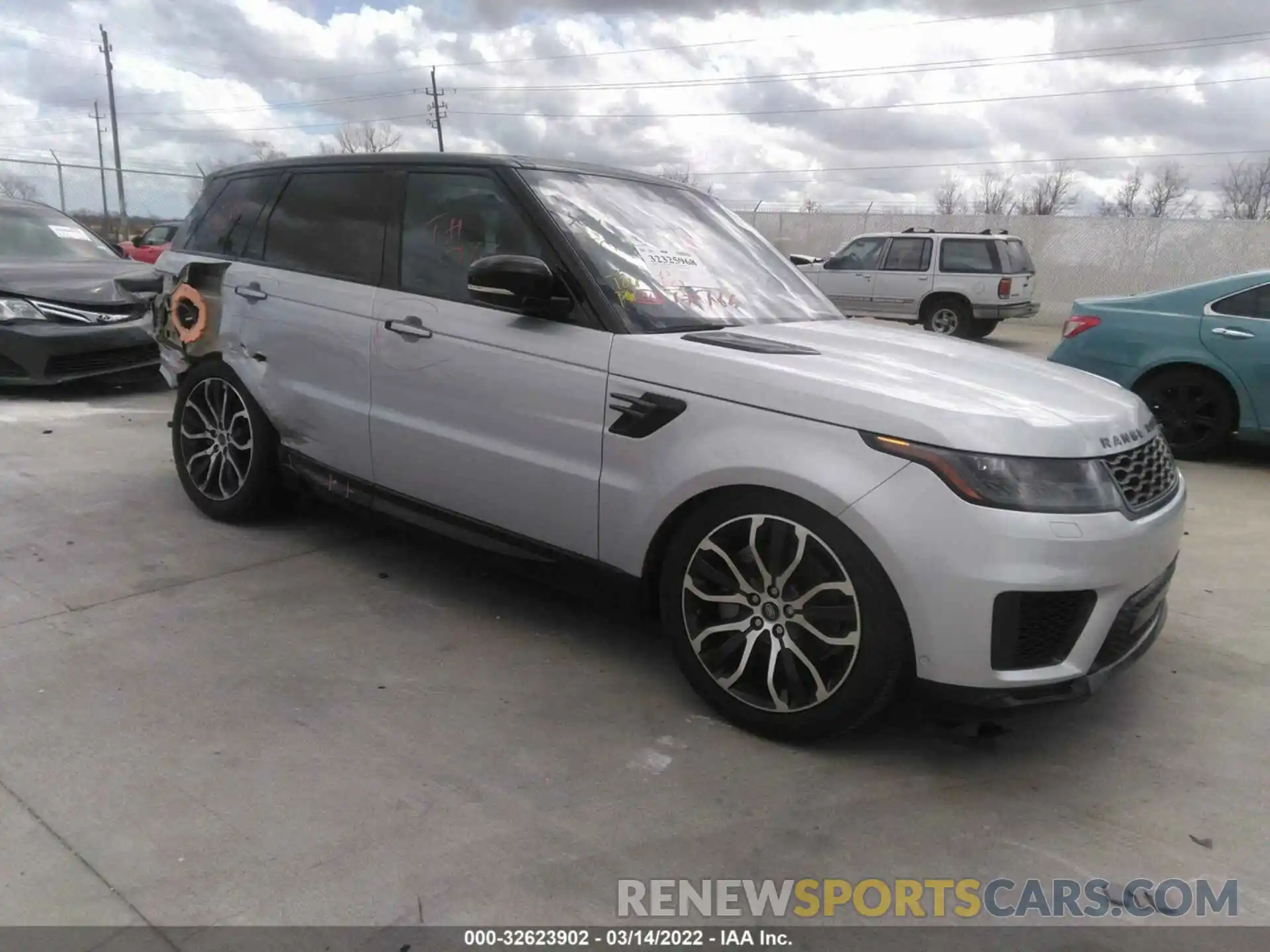 1 Фотография поврежденного автомобиля SALWR2SU0MA760031 LAND ROVER RANGE ROVER SPORT 2021