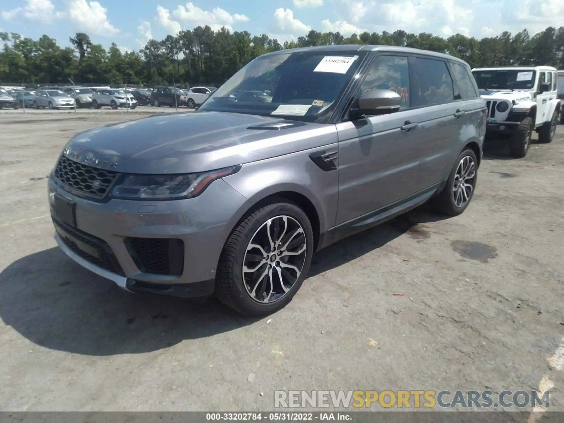 2 Photograph of a damaged car SALWR2SU1MA761978 LAND ROVER RANGE ROVER SPORT 2021