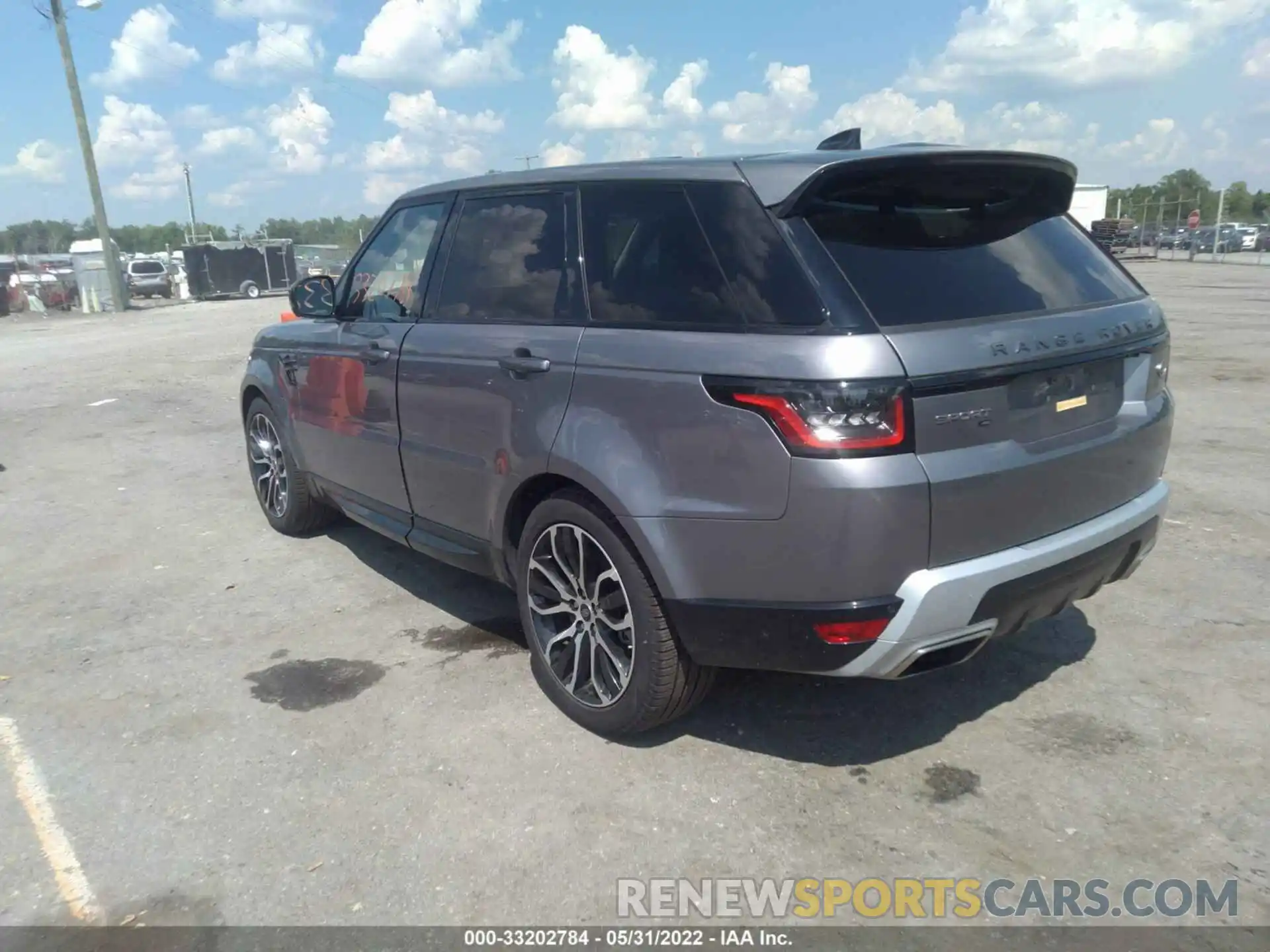 3 Фотография поврежденного автомобиля SALWR2SU1MA761978 LAND ROVER RANGE ROVER SPORT 2021