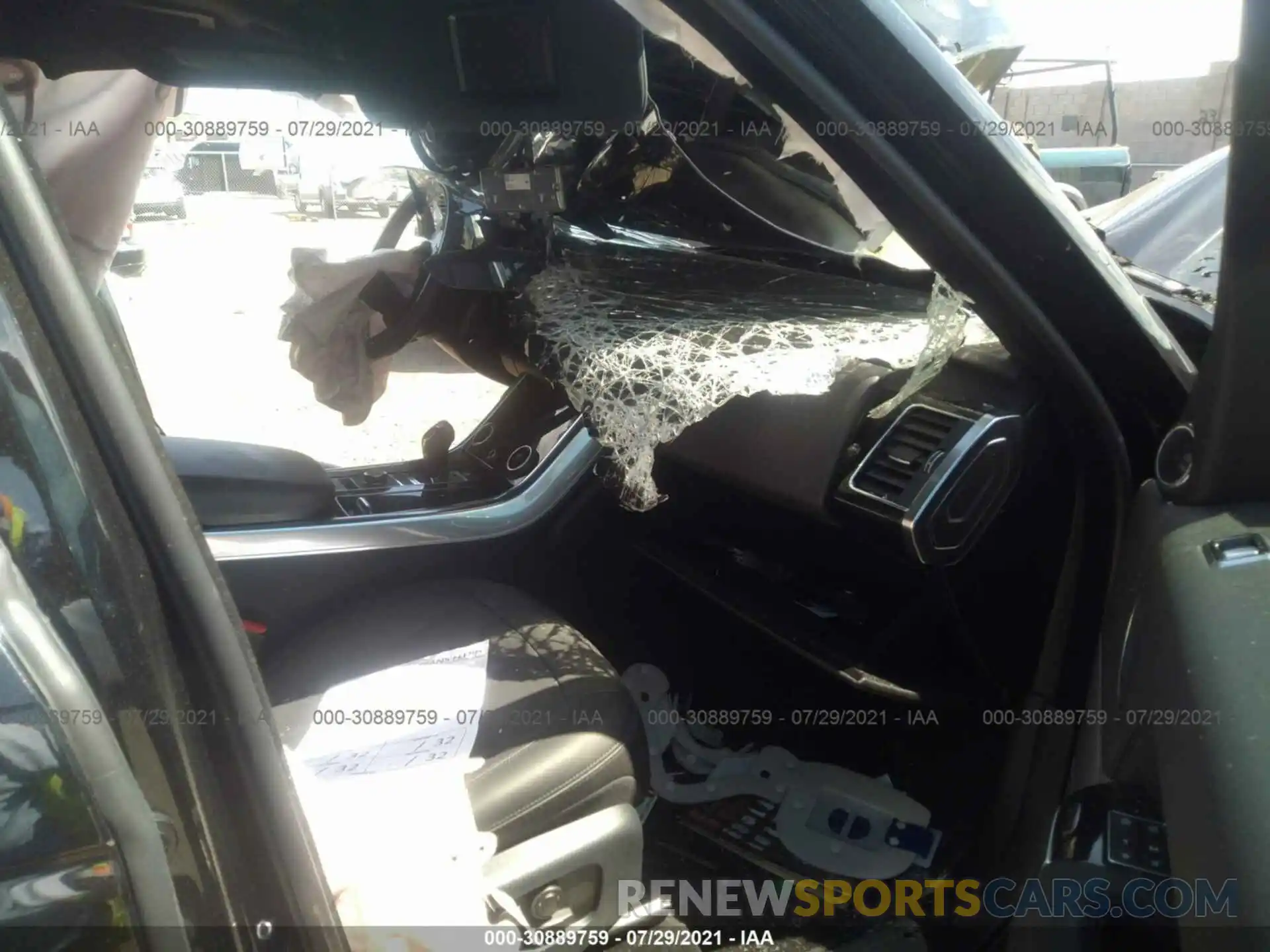 5 Photograph of a damaged car SALWR2SU1MA762242 LAND ROVER RANGE ROVER SPORT 2021