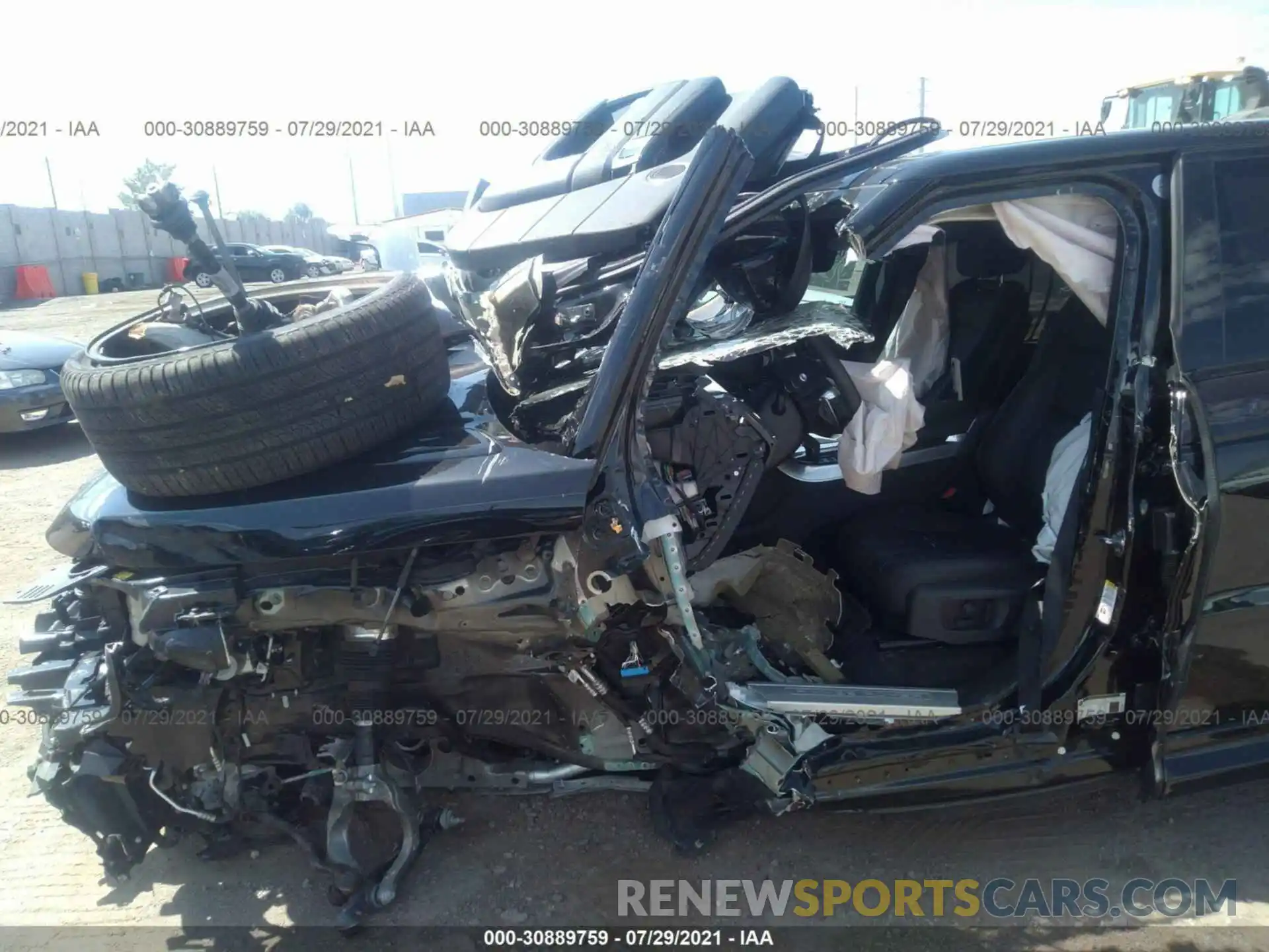 6 Photograph of a damaged car SALWR2SU1MA762242 LAND ROVER RANGE ROVER SPORT 2021