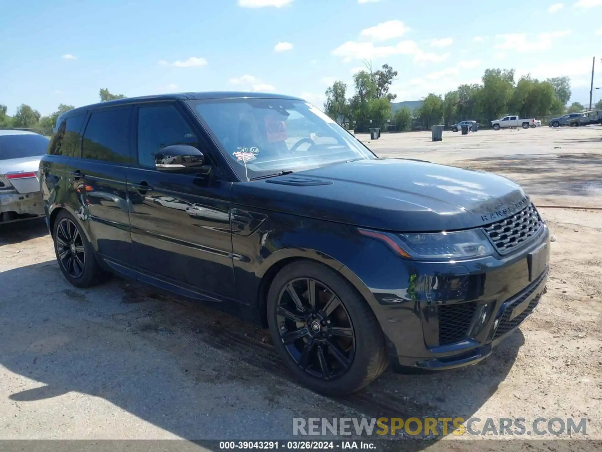 1 Photograph of a damaged car SALWR2SU1MA774830 LAND ROVER RANGE ROVER SPORT 2021