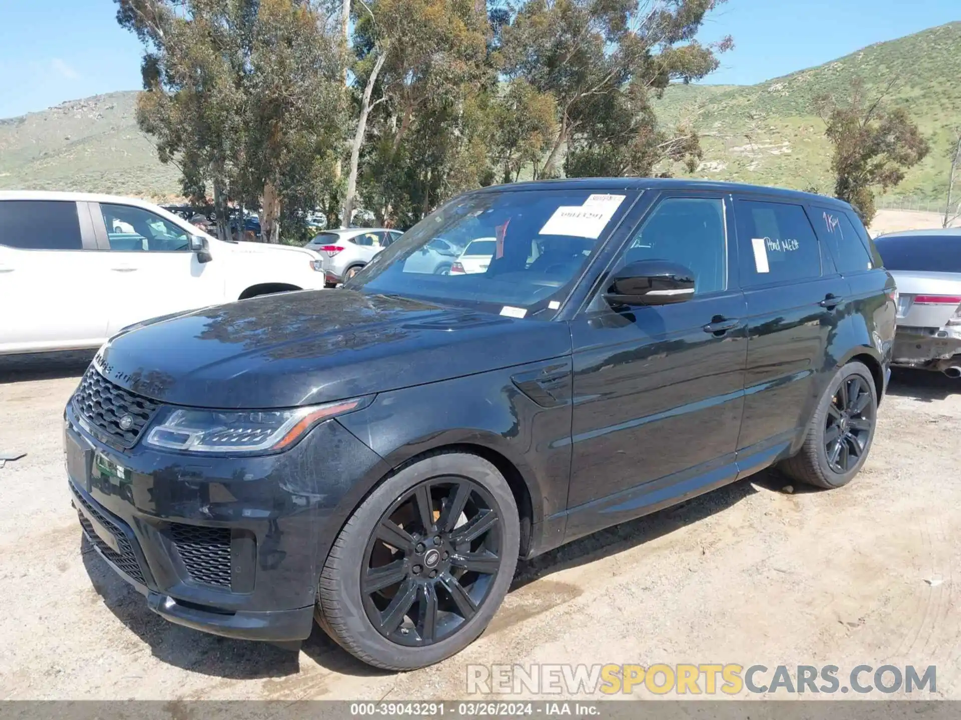 2 Photograph of a damaged car SALWR2SU1MA774830 LAND ROVER RANGE ROVER SPORT 2021