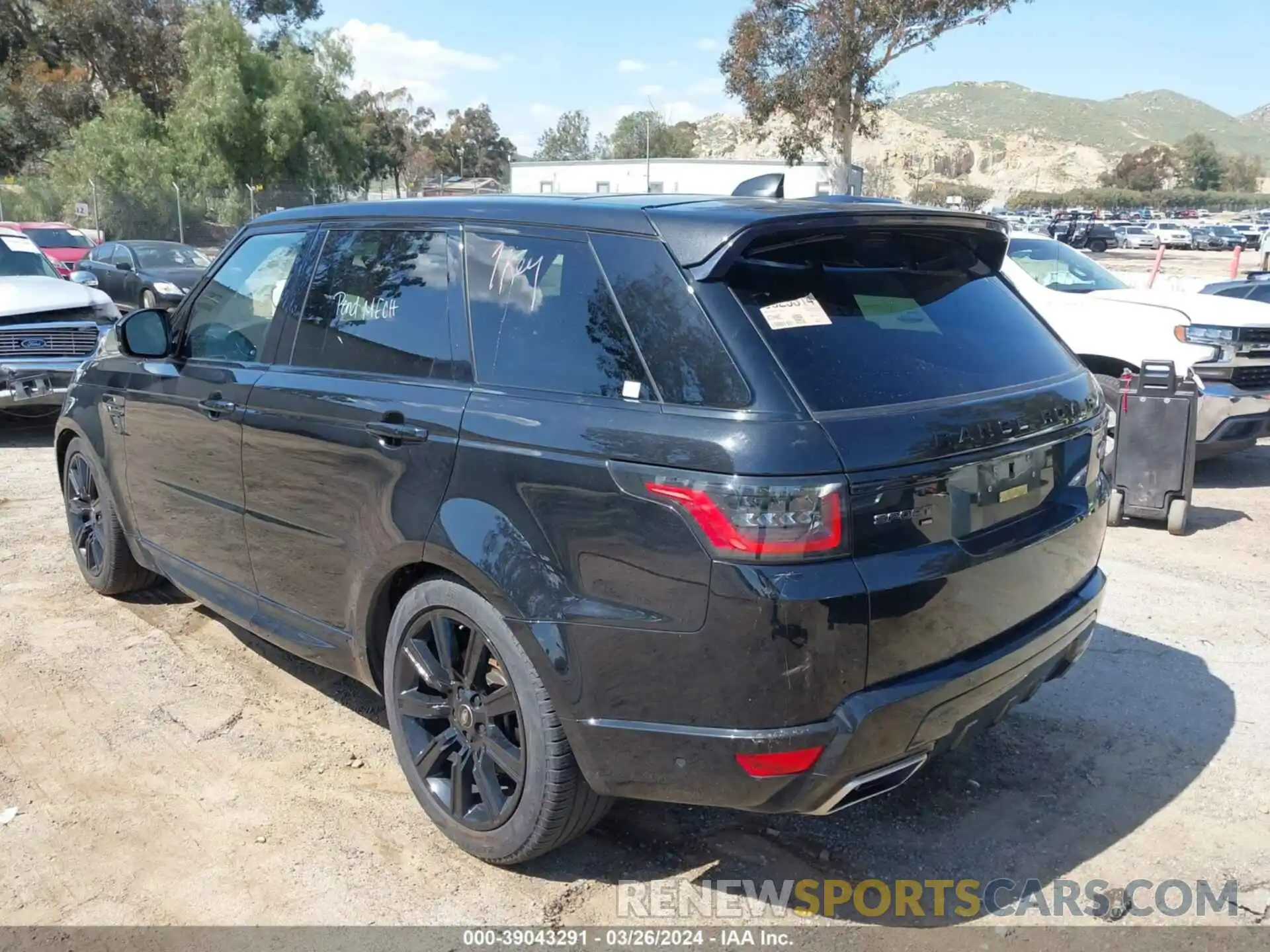 3 Photograph of a damaged car SALWR2SU1MA774830 LAND ROVER RANGE ROVER SPORT 2021