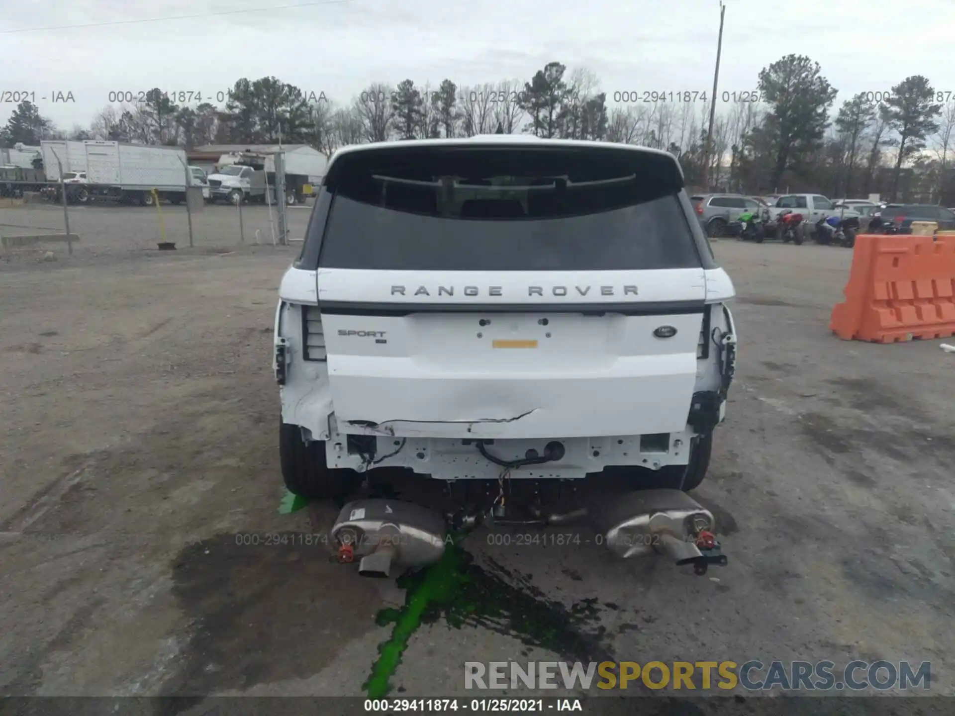 6 Фотография поврежденного автомобиля SALWR2SU2MA755137 LAND ROVER RANGE ROVER SPORT 2021