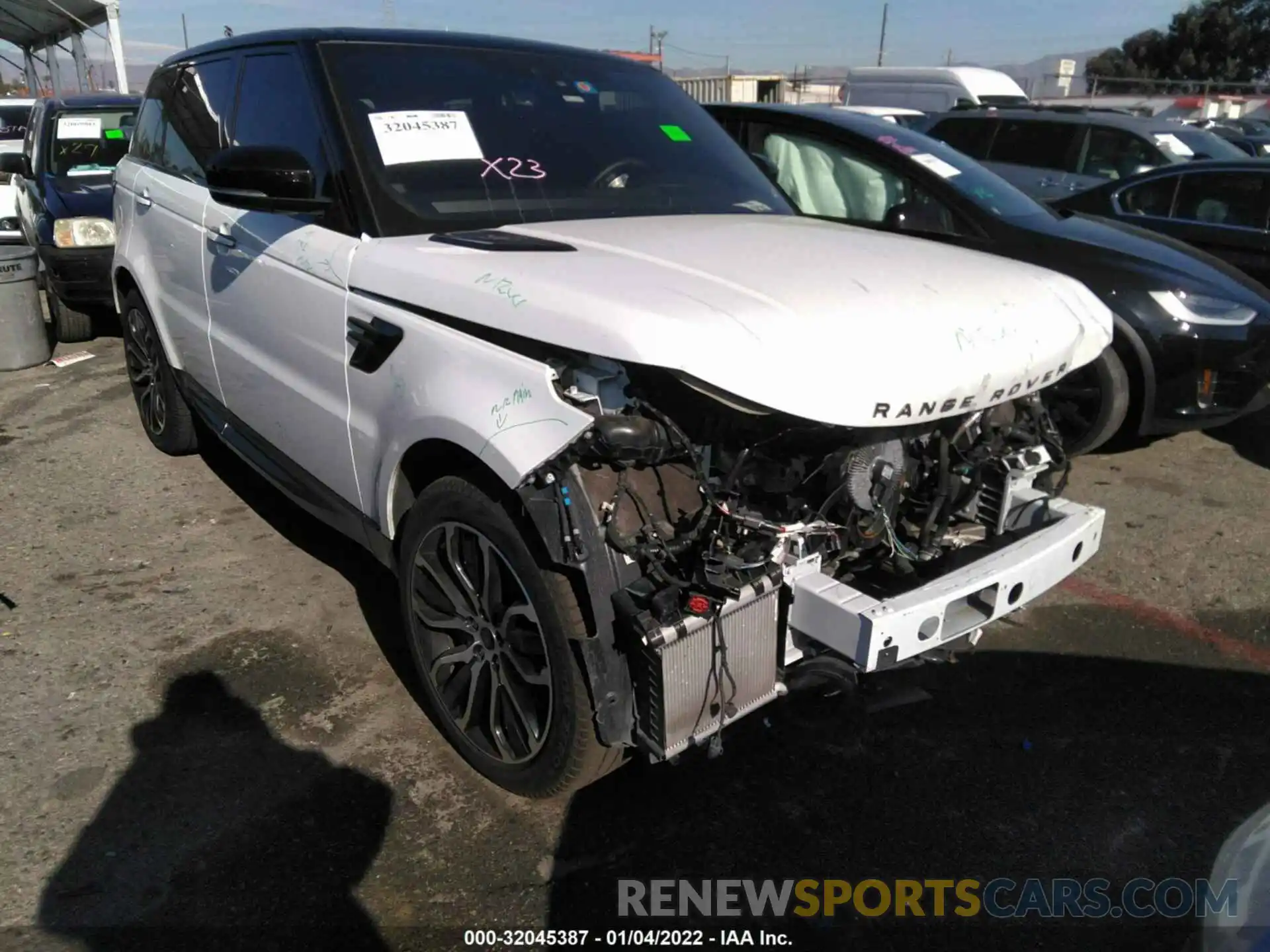 1 Фотография поврежденного автомобиля SALWR2SU2MA756515 LAND ROVER RANGE ROVER SPORT 2021