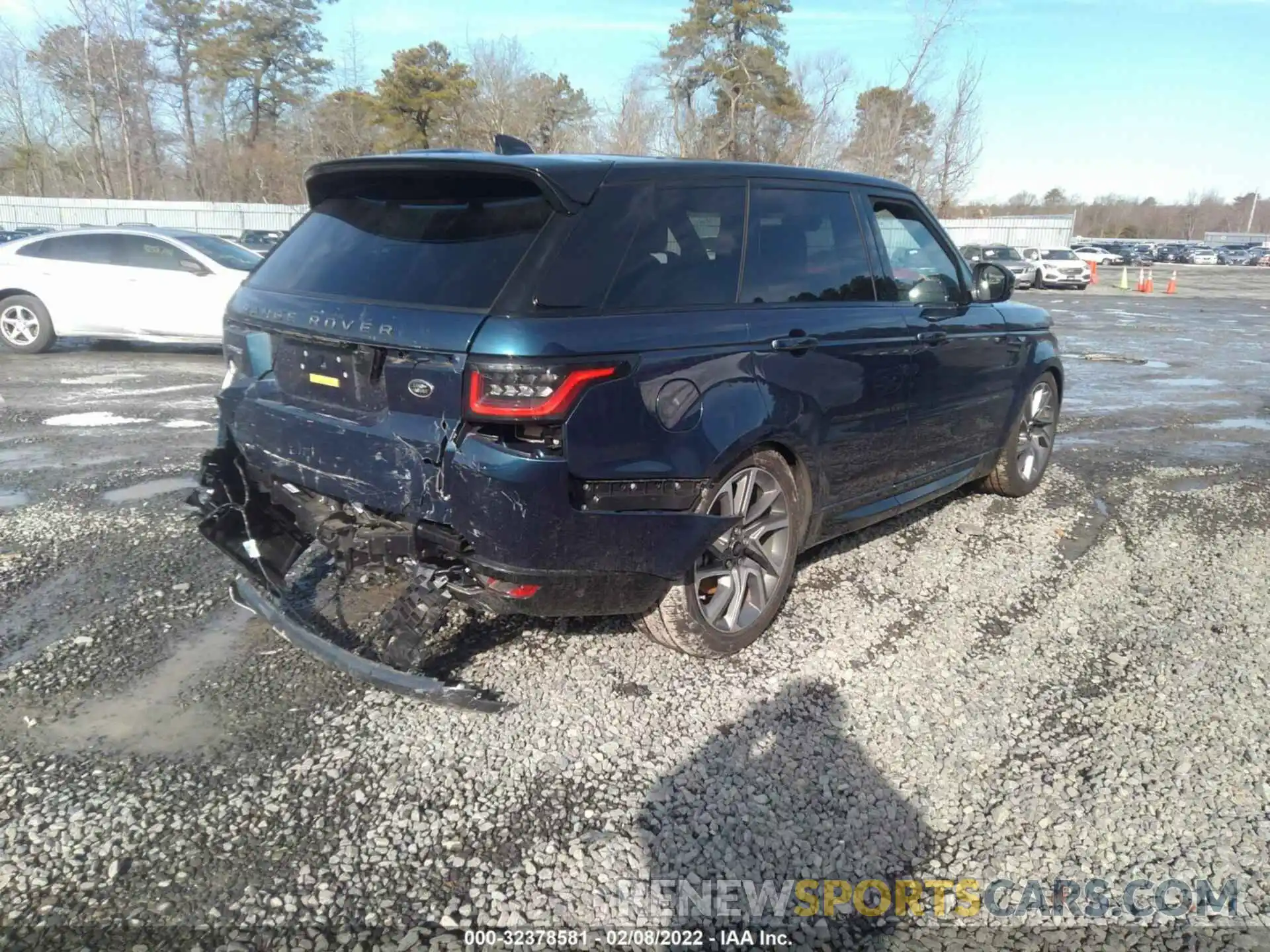 4 Фотография поврежденного автомобиля SALWR2SU3MA787871 LAND ROVER RANGE ROVER SPORT 2021