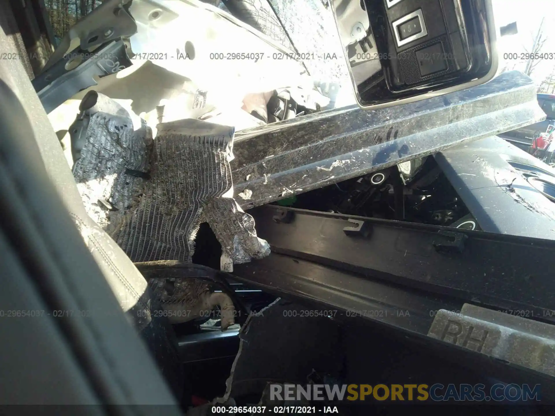 5 Фотография поврежденного автомобиля SALWR2SU4MA753230 LAND ROVER RANGE ROVER SPORT 2021