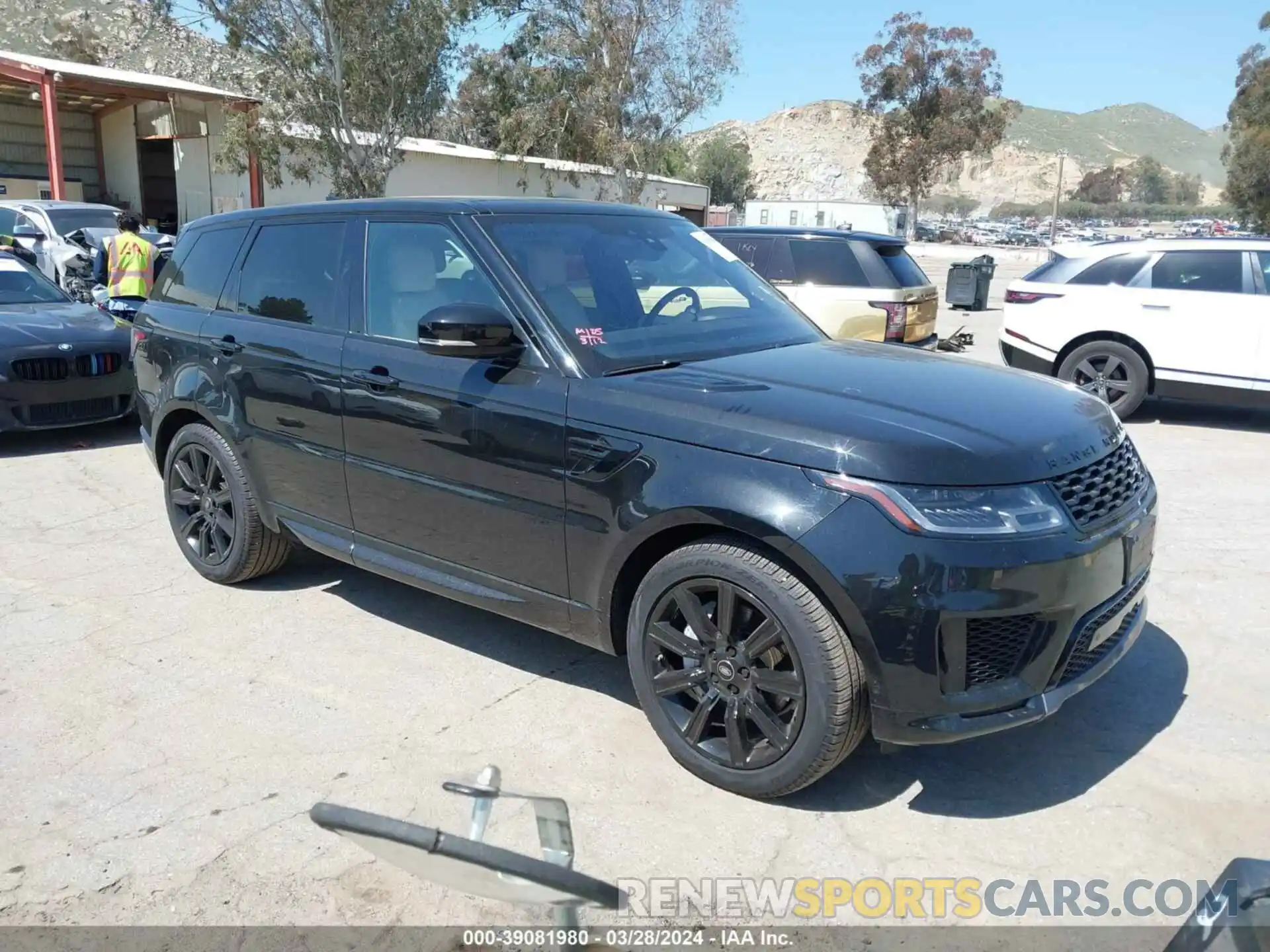 1 Photograph of a damaged car SALWR2SU4MA758363 LAND ROVER RANGE ROVER SPORT 2021