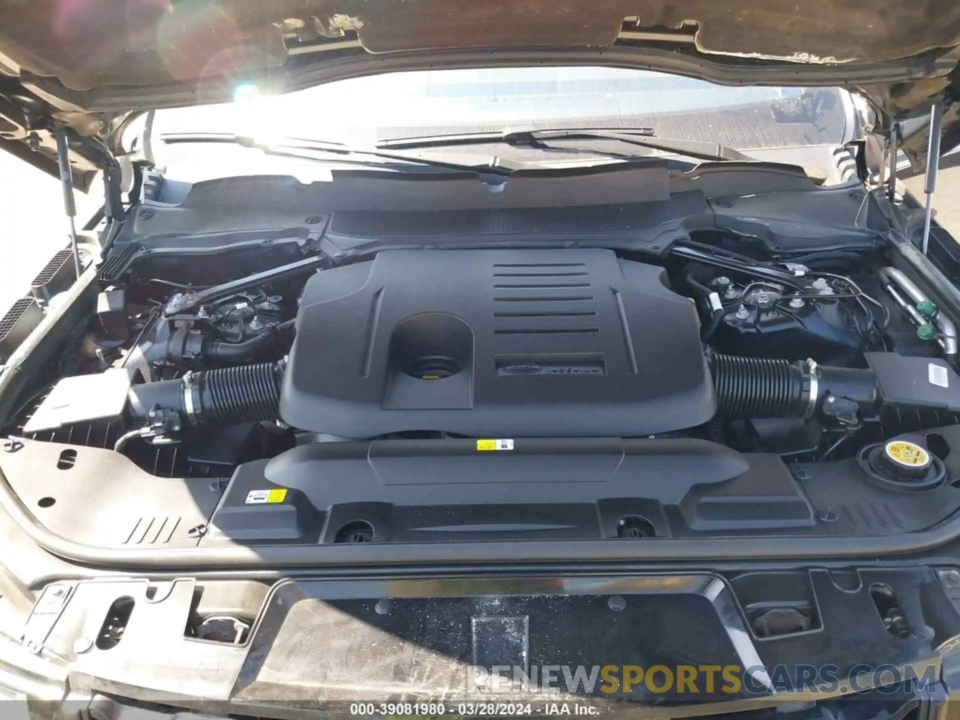 10 Photograph of a damaged car SALWR2SU4MA758363 LAND ROVER RANGE ROVER SPORT 2021