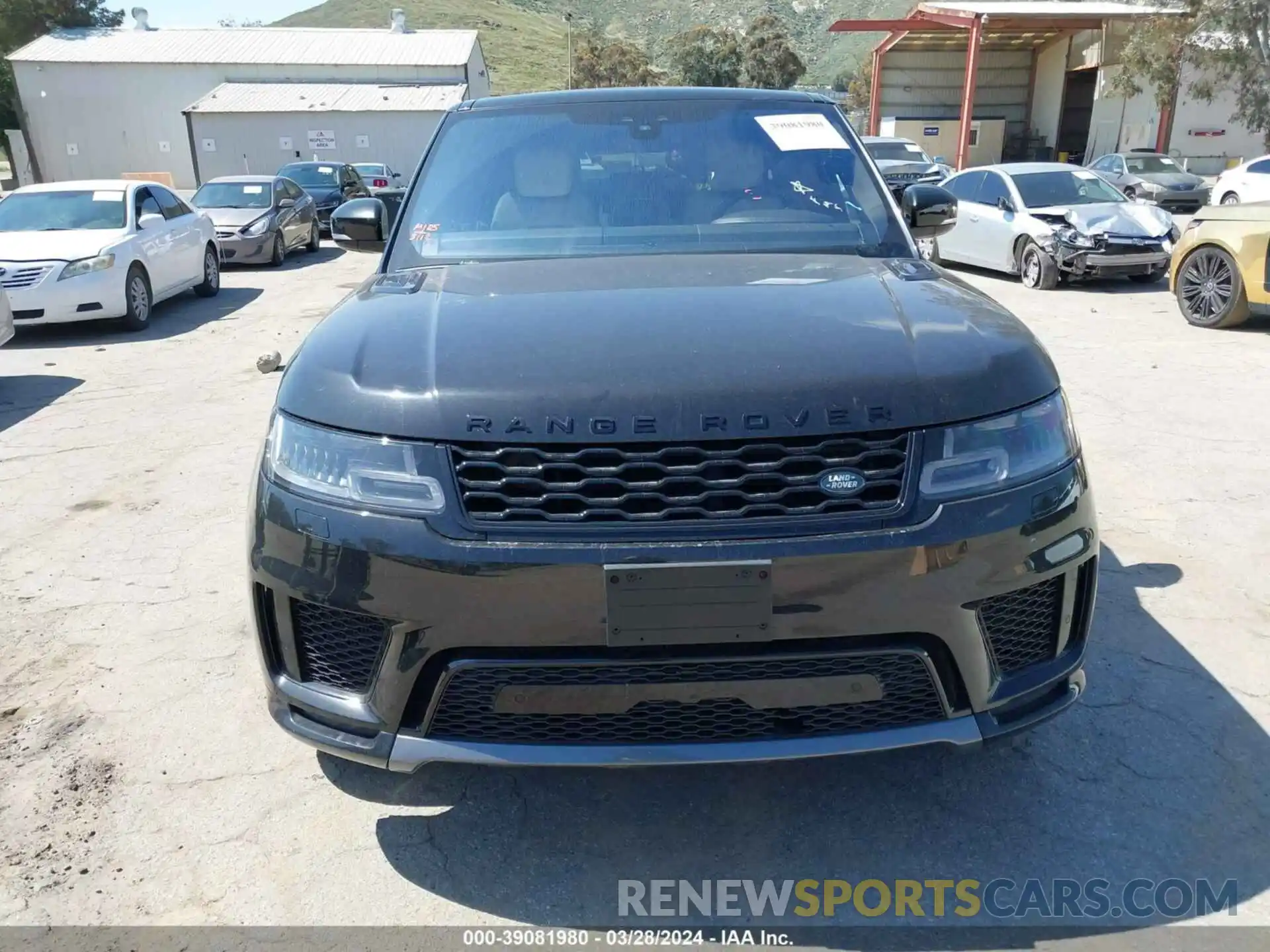 12 Photograph of a damaged car SALWR2SU4MA758363 LAND ROVER RANGE ROVER SPORT 2021