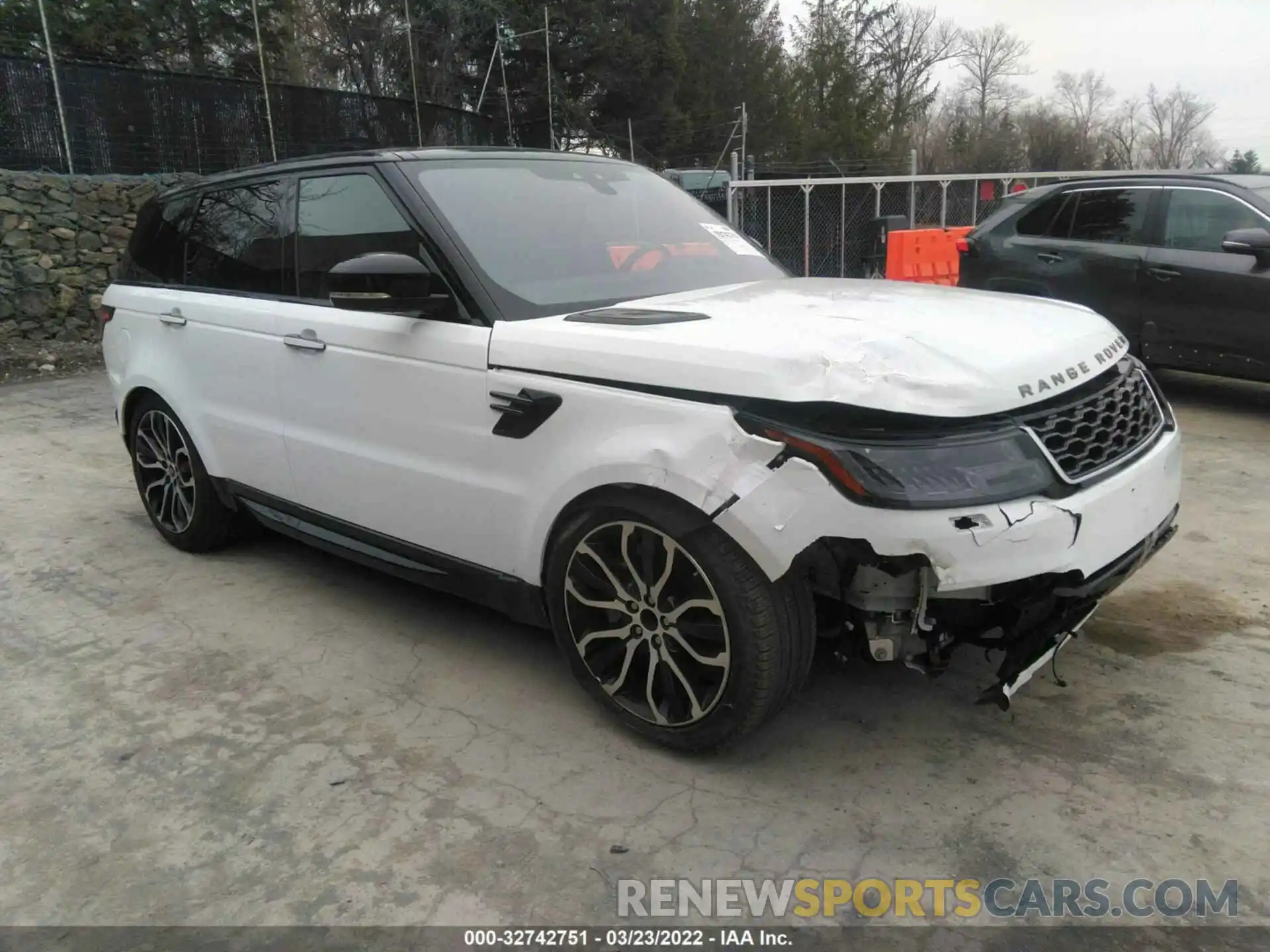 1 Фотография поврежденного автомобиля SALWR2SU4MA779147 LAND ROVER RANGE ROVER SPORT 2021