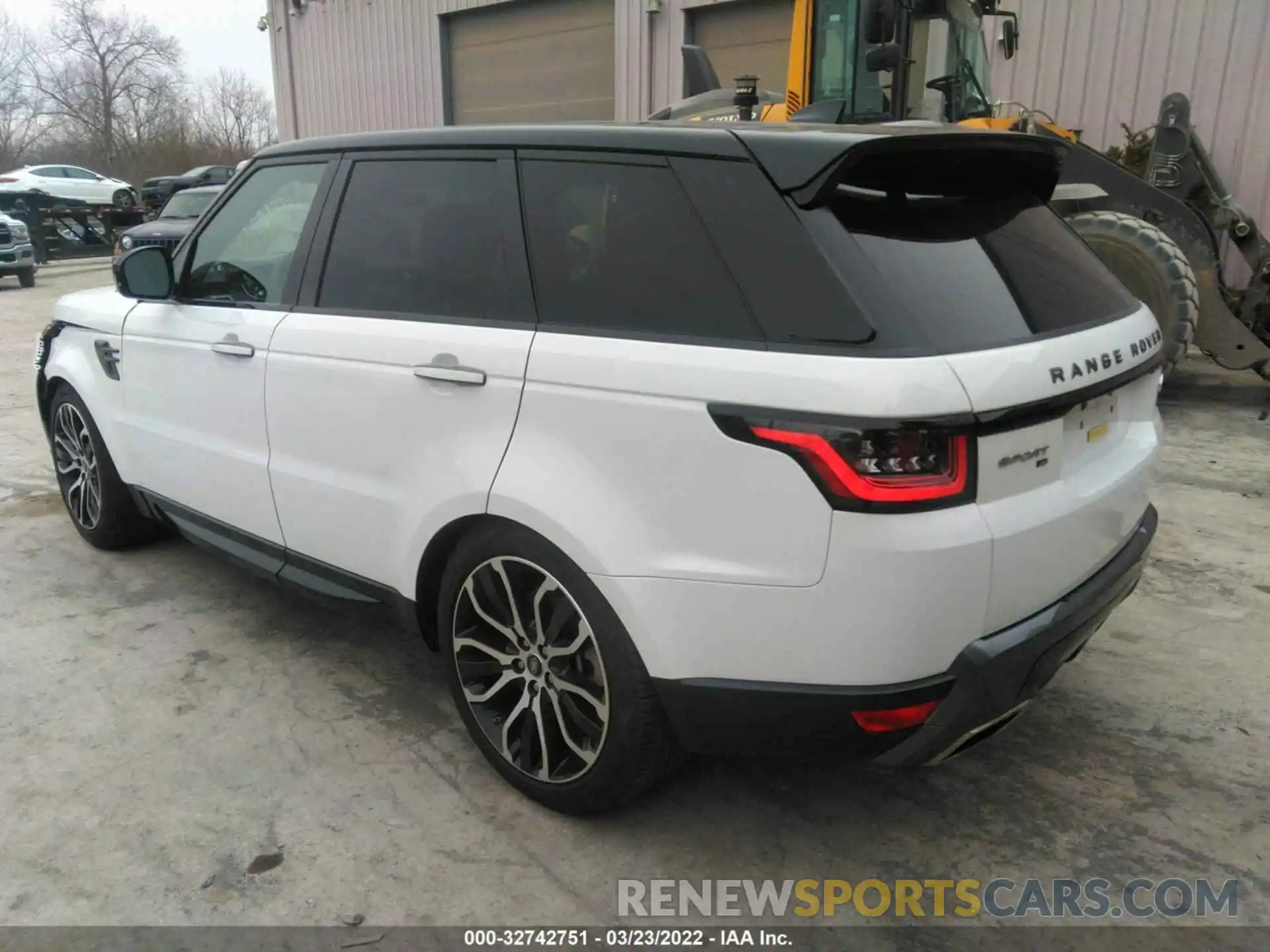 3 Фотография поврежденного автомобиля SALWR2SU4MA779147 LAND ROVER RANGE ROVER SPORT 2021