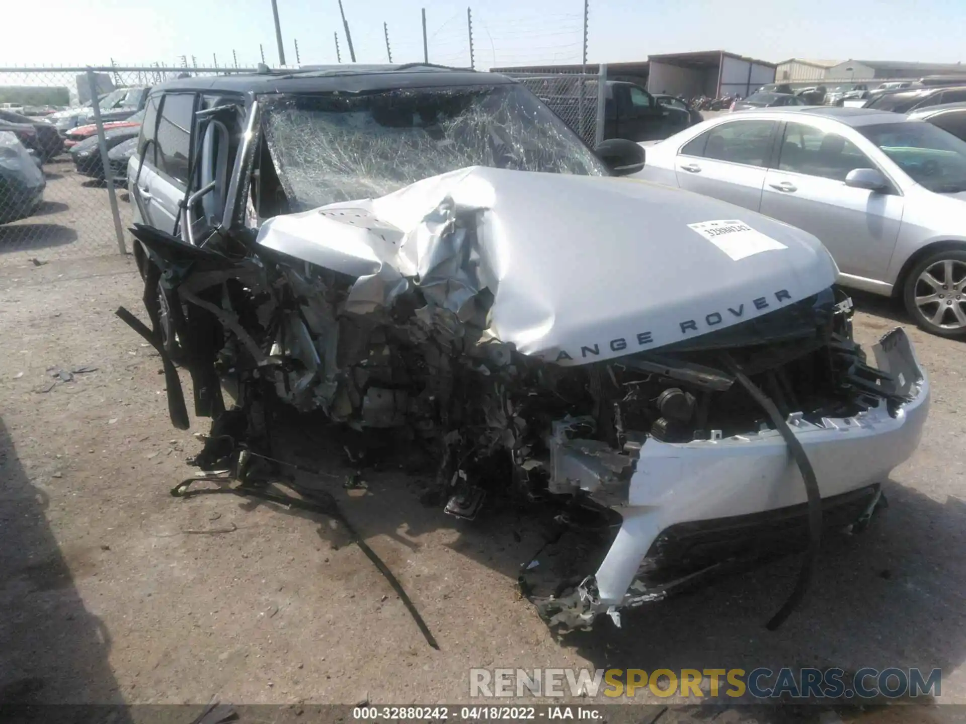 1 Photograph of a damaged car SALWR2SU6MA750698 LAND ROVER RANGE ROVER SPORT 2021