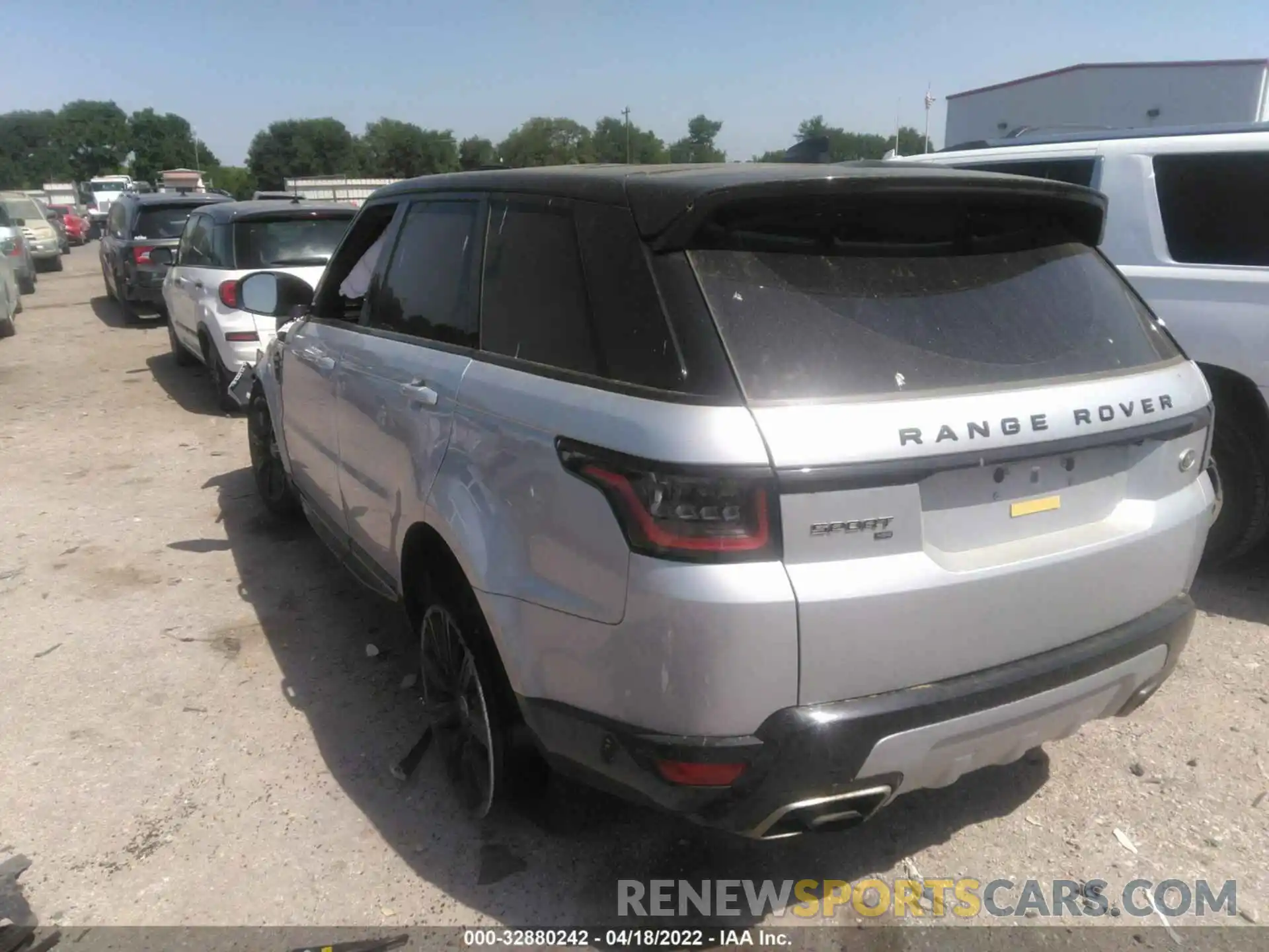 3 Фотография поврежденного автомобиля SALWR2SU6MA750698 LAND ROVER RANGE ROVER SPORT 2021