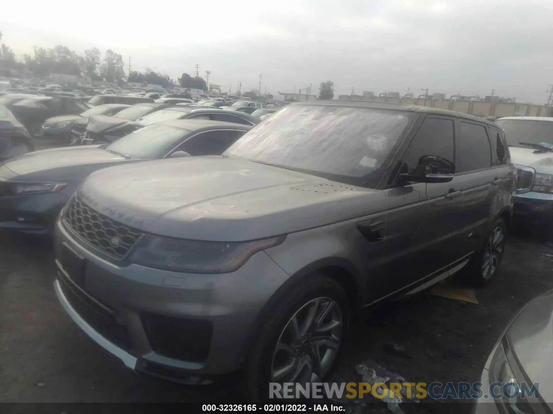 2 Фотография поврежденного автомобиля SALWR2SU6MA771146 LAND ROVER RANGE ROVER SPORT 2021