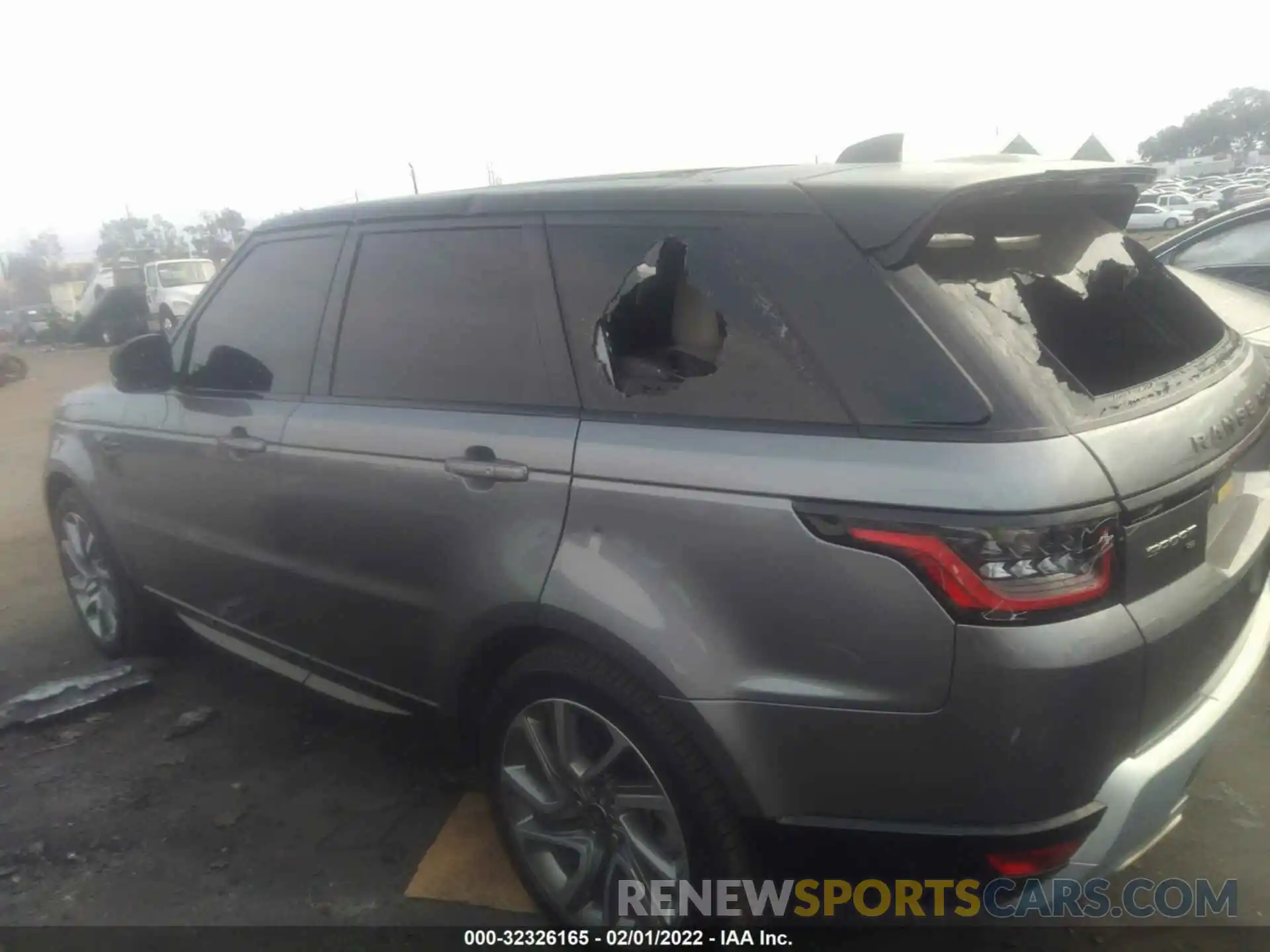 3 Photograph of a damaged car SALWR2SU6MA771146 LAND ROVER RANGE ROVER SPORT 2021