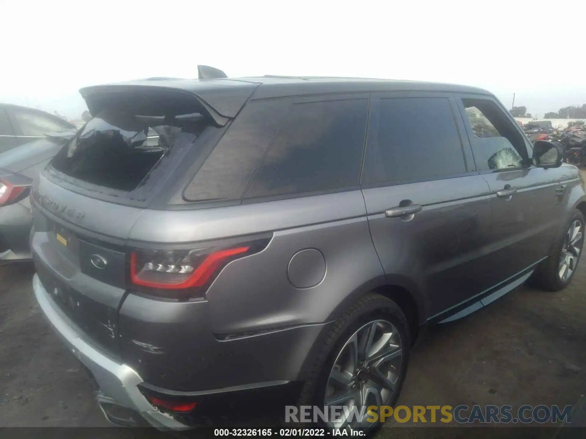 4 Фотография поврежденного автомобиля SALWR2SU6MA771146 LAND ROVER RANGE ROVER SPORT 2021