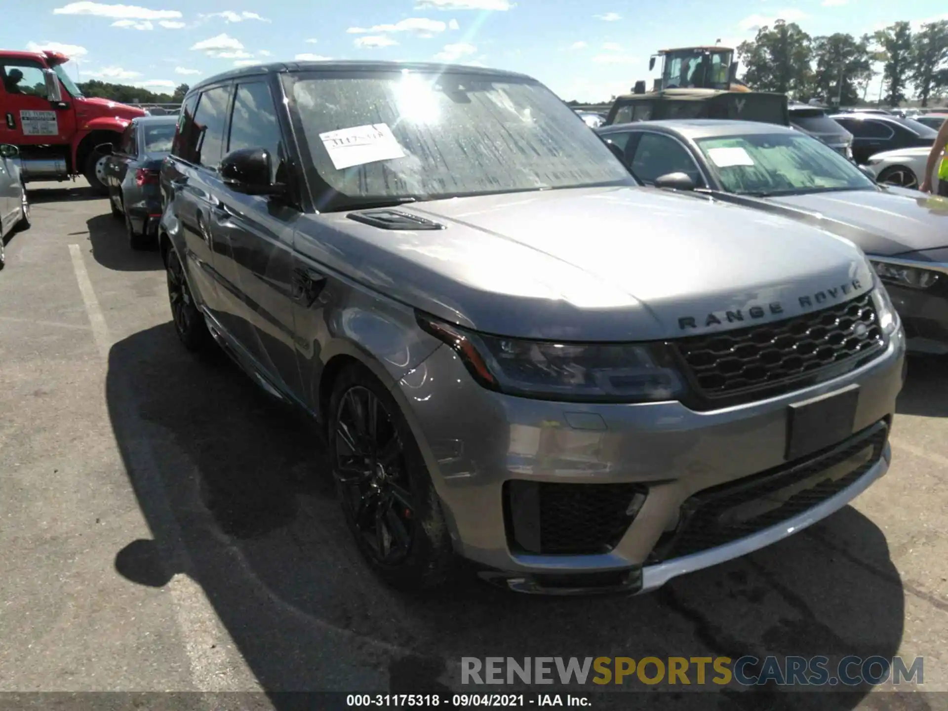 1 Photograph of a damaged car SALWR2SU7MA760253 LAND ROVER RANGE ROVER SPORT 2021