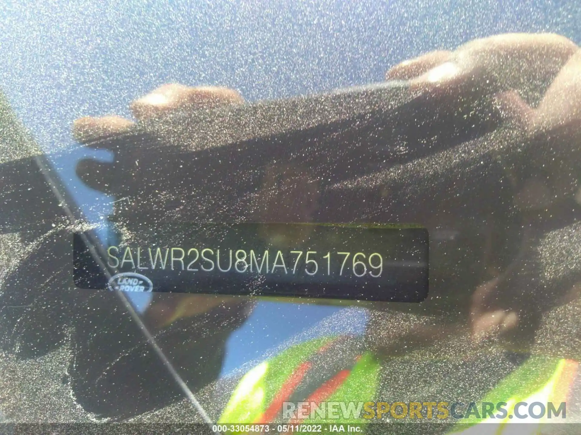 9 Photograph of a damaged car SALWR2SU8MA751769 LAND ROVER RANGE ROVER SPORT 2021