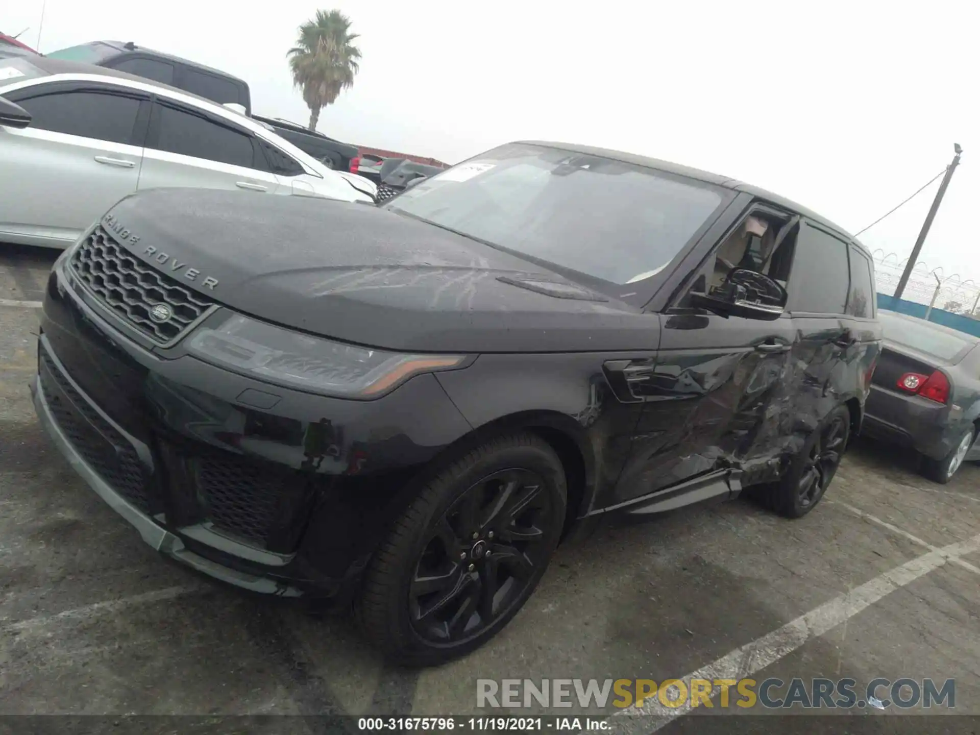 2 Photograph of a damaged car SALWR2SU8MA796310 LAND ROVER RANGE ROVER SPORT 2021