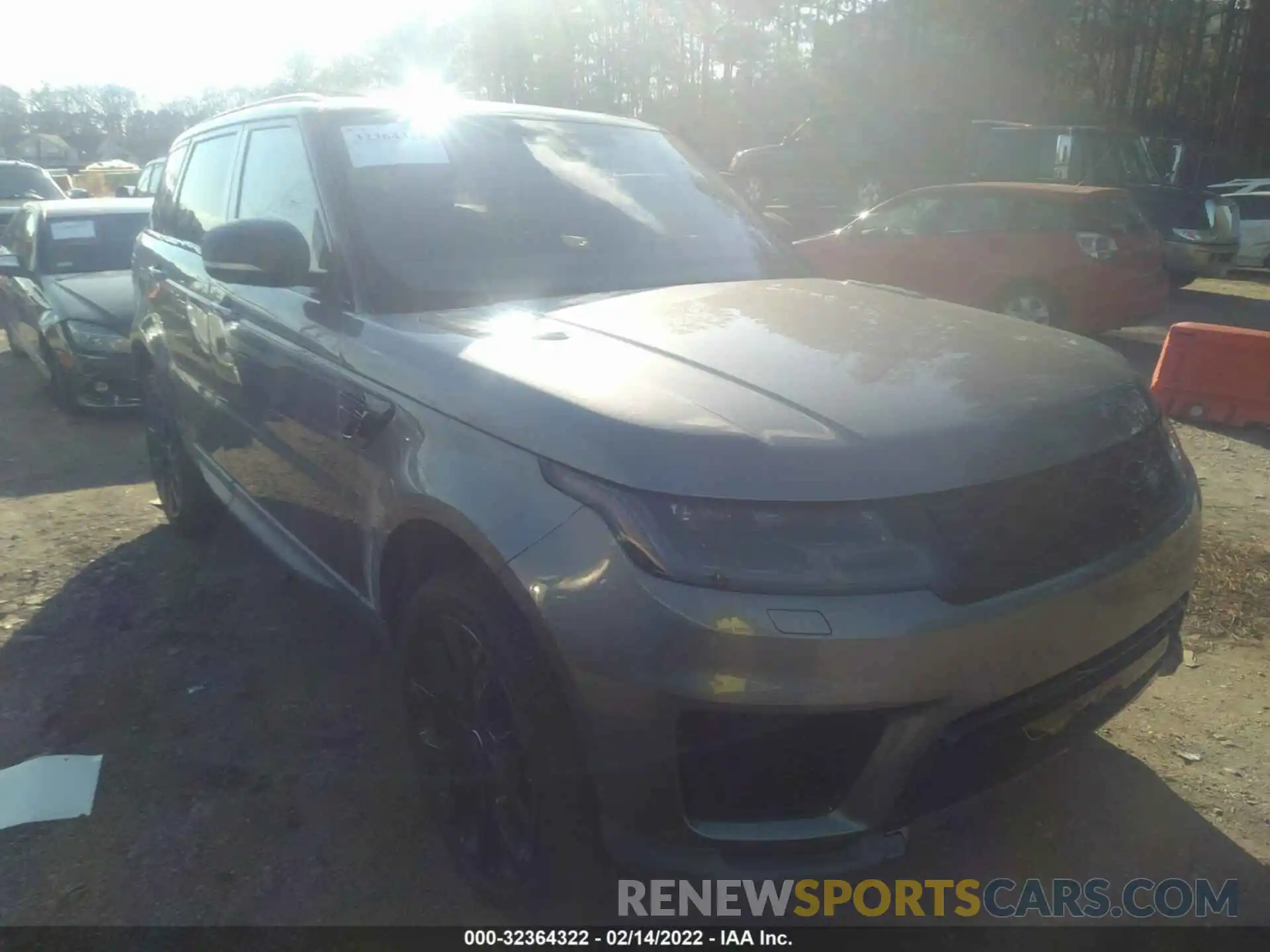 1 Фотография поврежденного автомобиля SALWR2SUXMA752423 LAND ROVER RANGE ROVER SPORT 2021