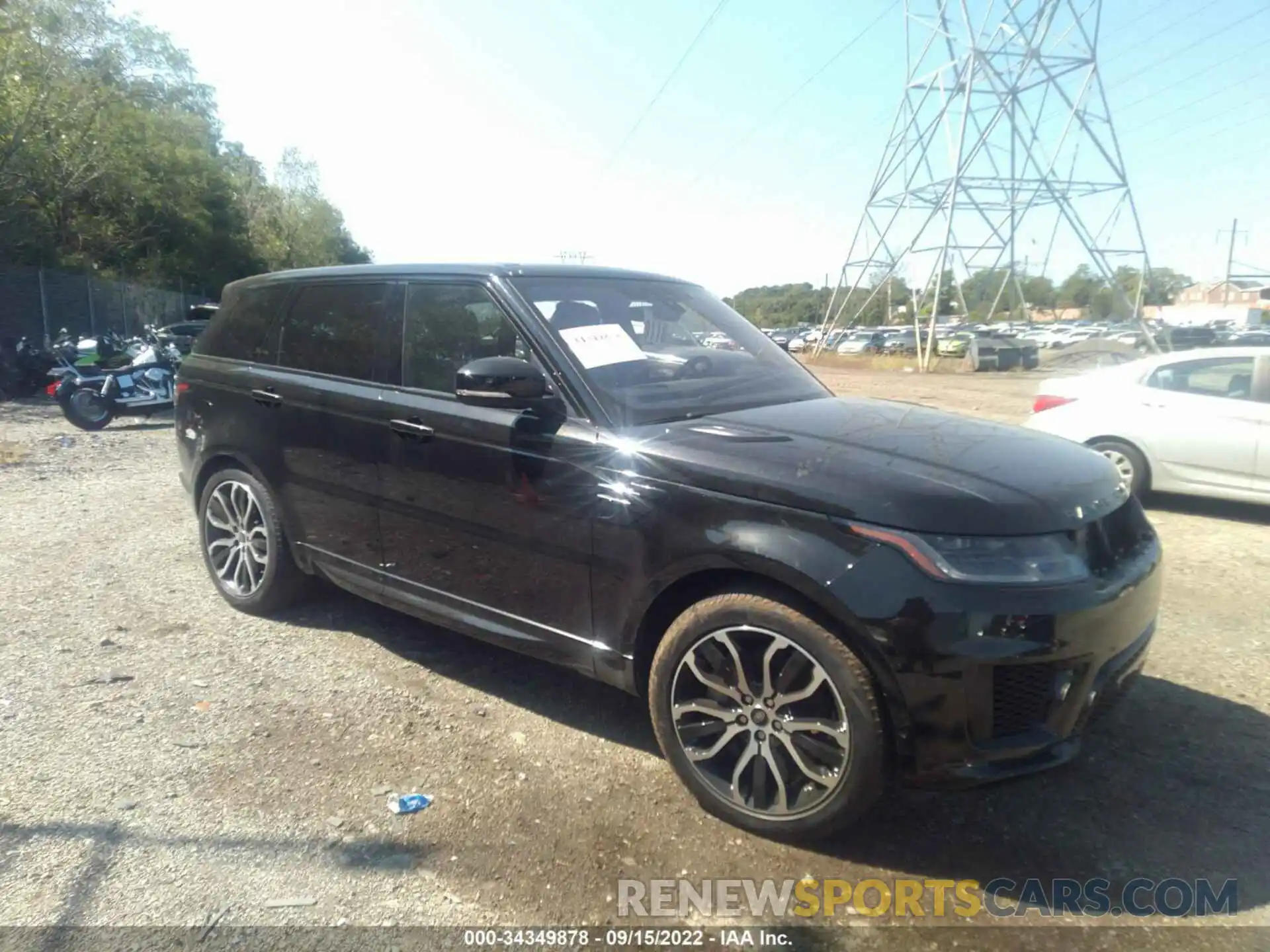 1 Photograph of a damaged car SALWR2SUXMA772901 LAND ROVER RANGE ROVER SPORT 2021