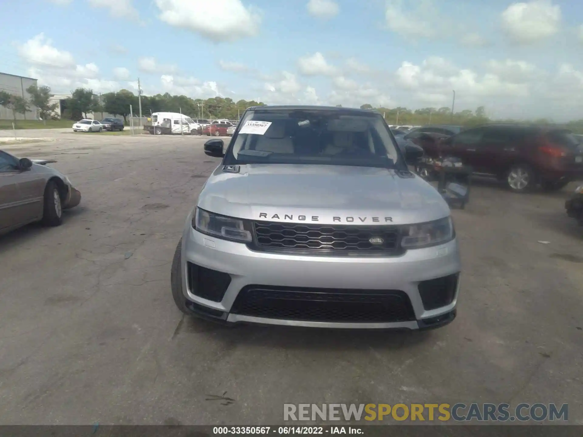 6 Photograph of a damaged car SALWR2SUXMA785566 LAND ROVER RANGE ROVER SPORT 2021