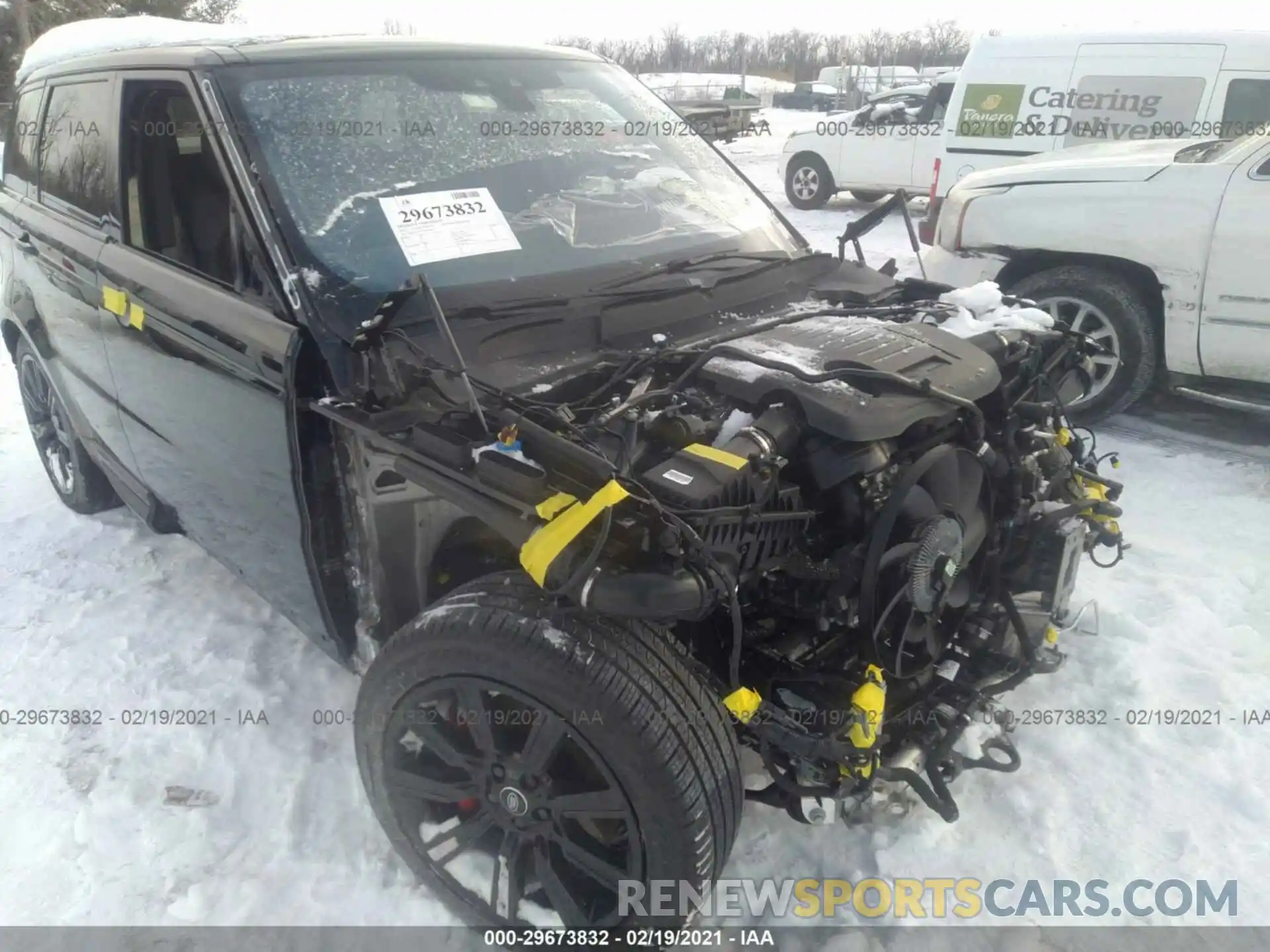 6 Фотография поврежденного автомобиля SALWS2RU1MA758296 LAND ROVER RANGE ROVER SPORT 2021