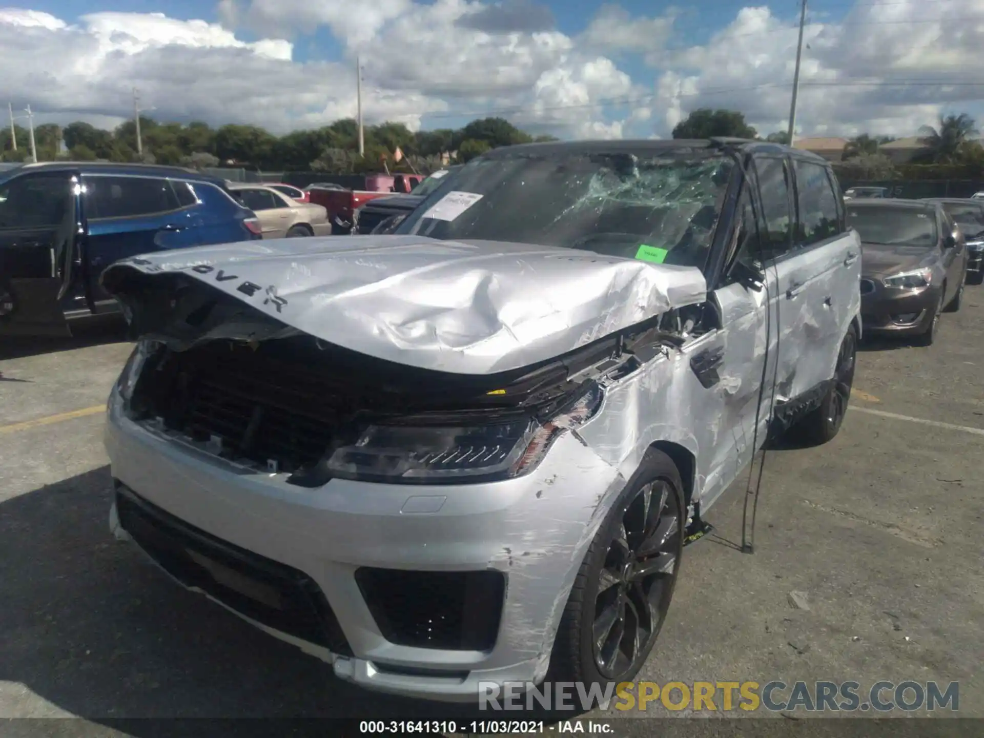 6 Photograph of a damaged car SALWS2RU1MA775020 LAND ROVER RANGE ROVER SPORT 2021