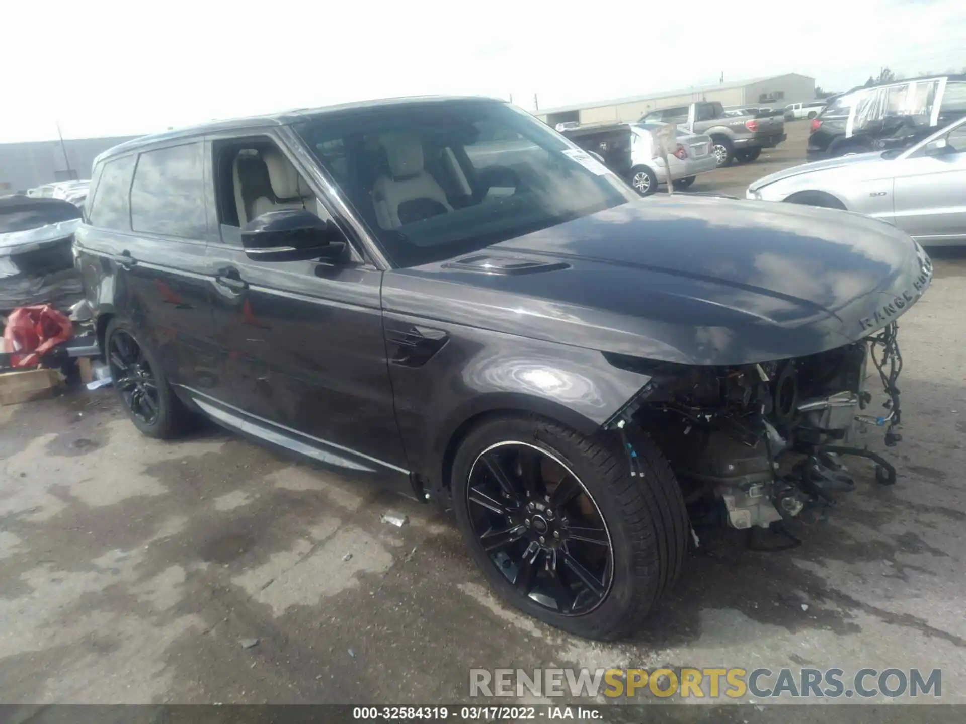 1 Photograph of a damaged car SALWS2RU5MA791141 LAND ROVER RANGE ROVER SPORT 2021